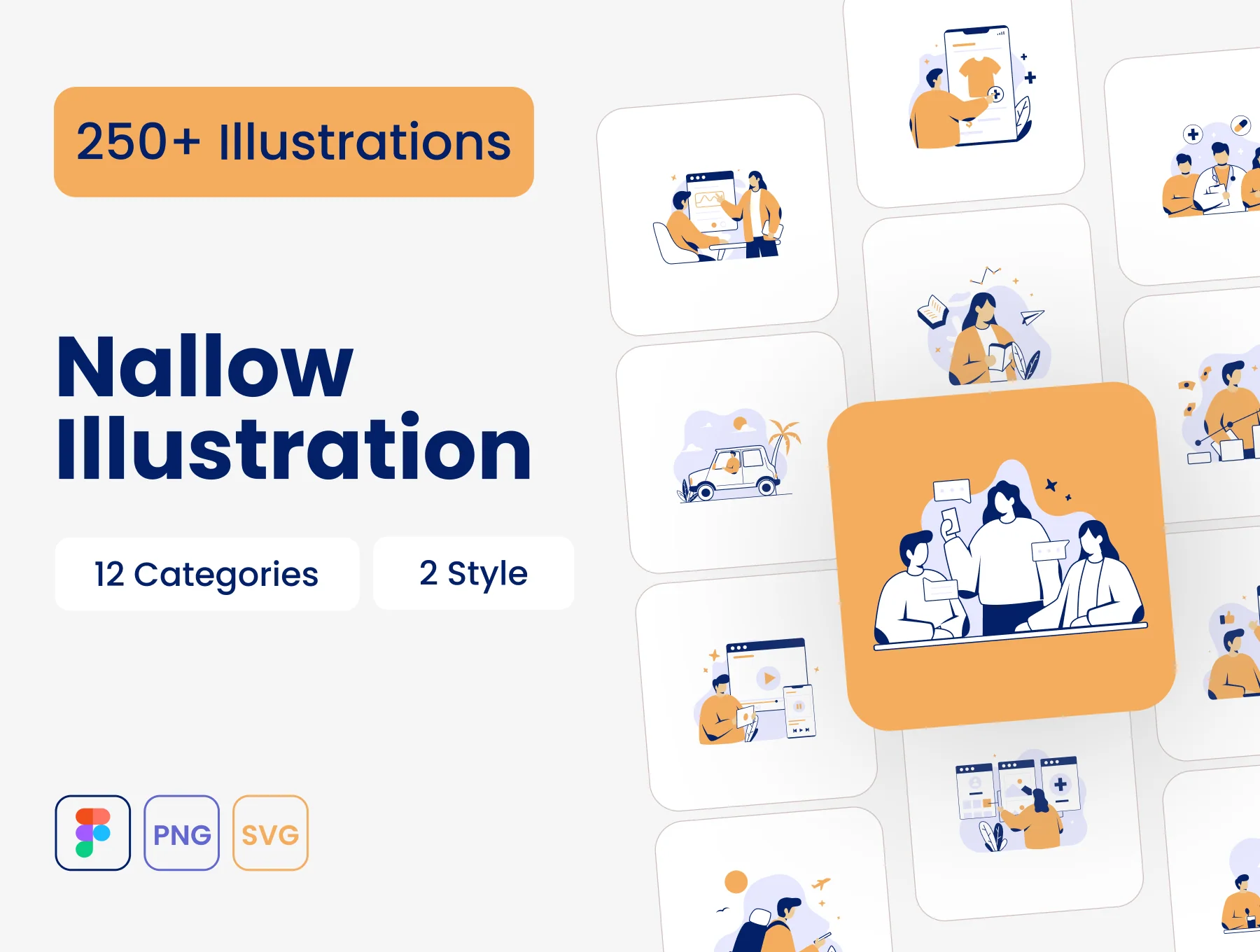 Nallow Illustration Bundle
