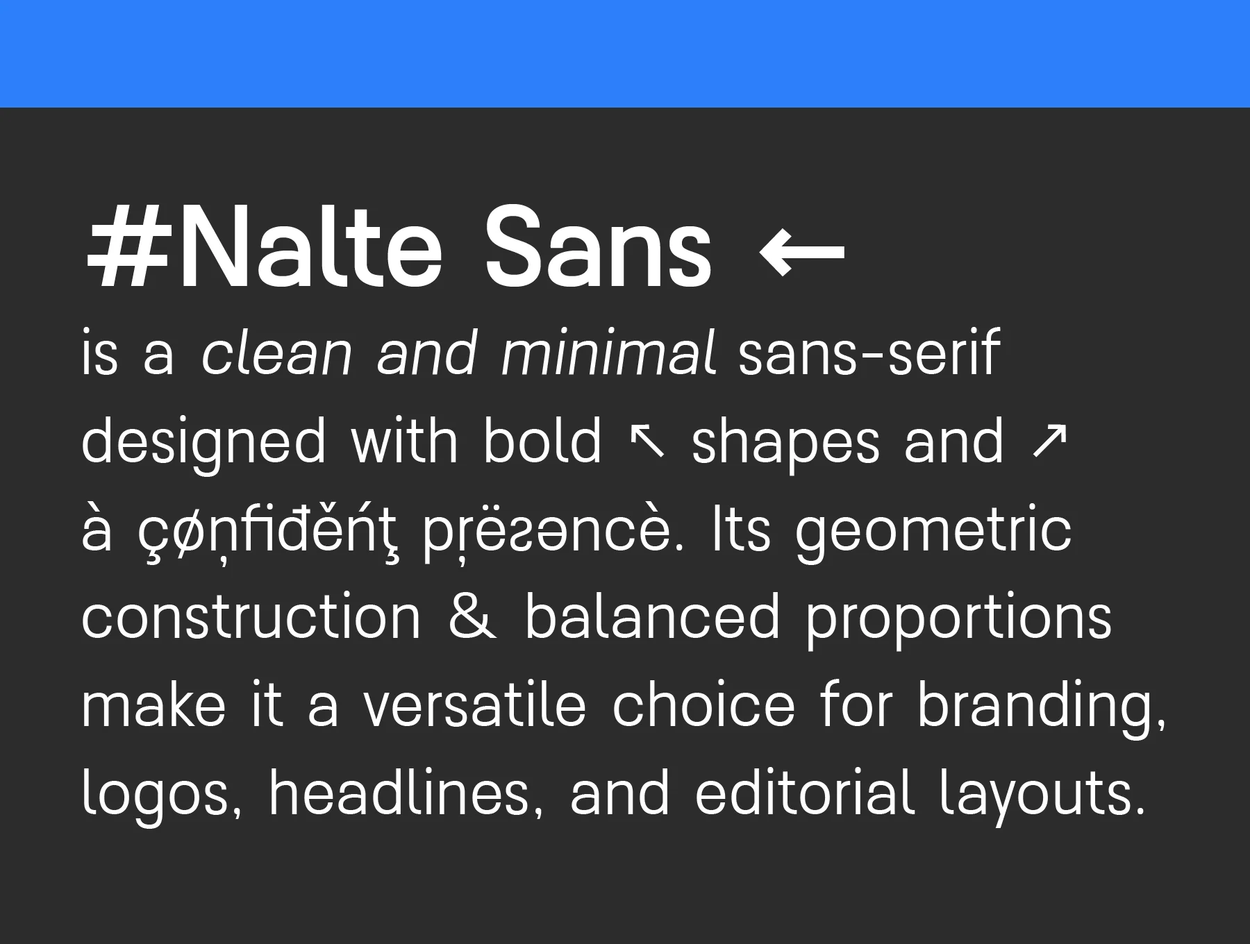 Nalte Sans