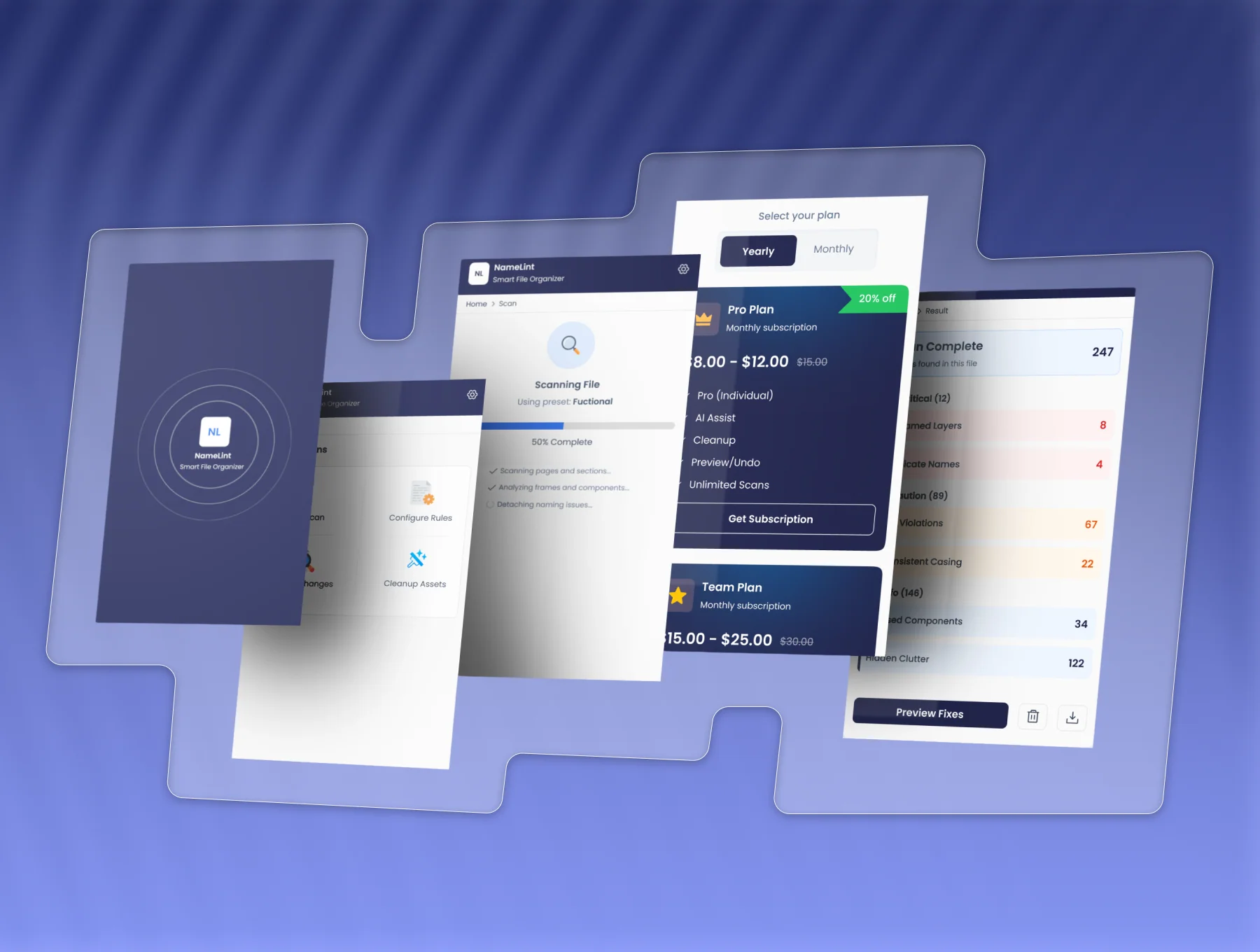 NameLint — Smart File Organizing Figma Plugin 4