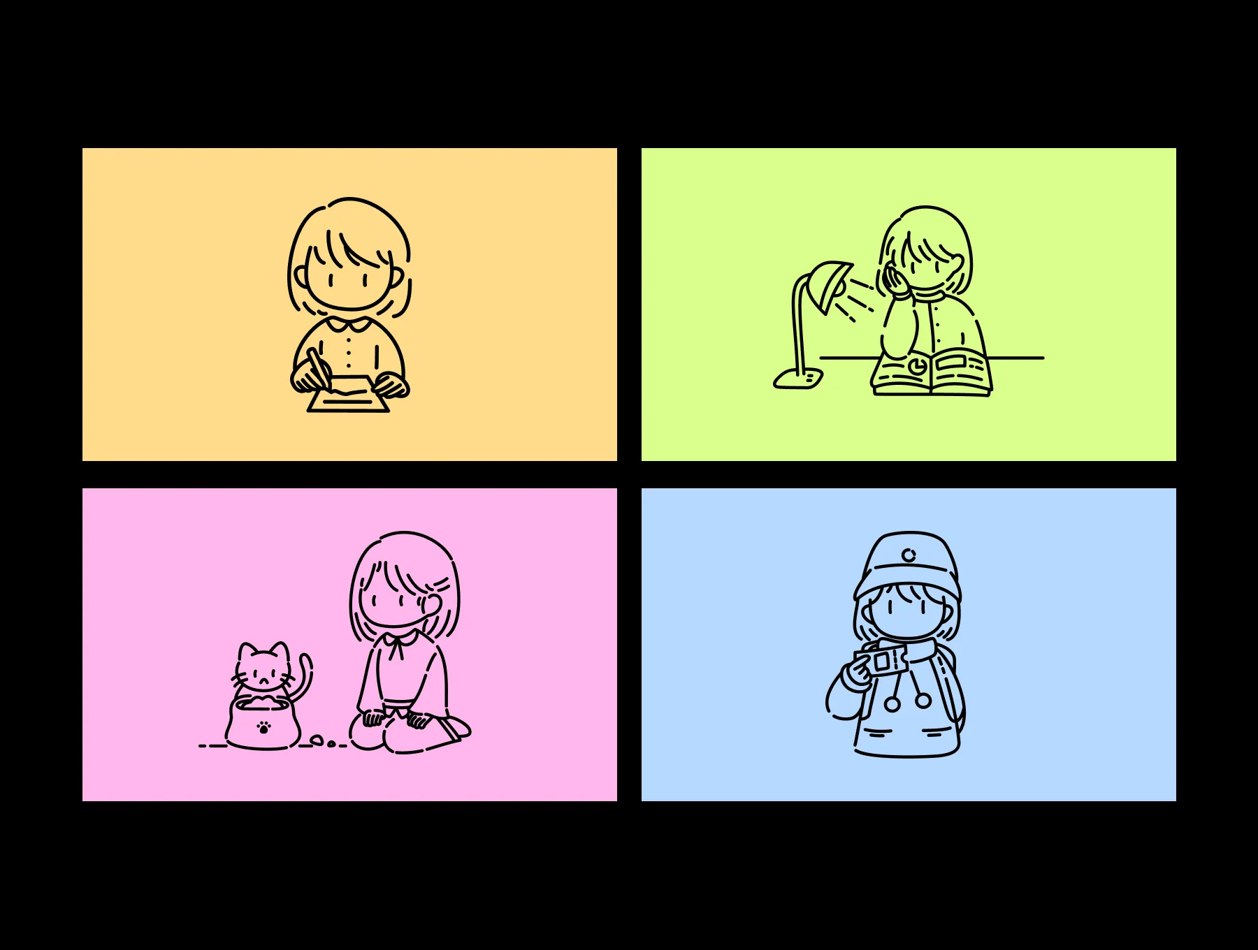 Nana Minimal Illustrations 6