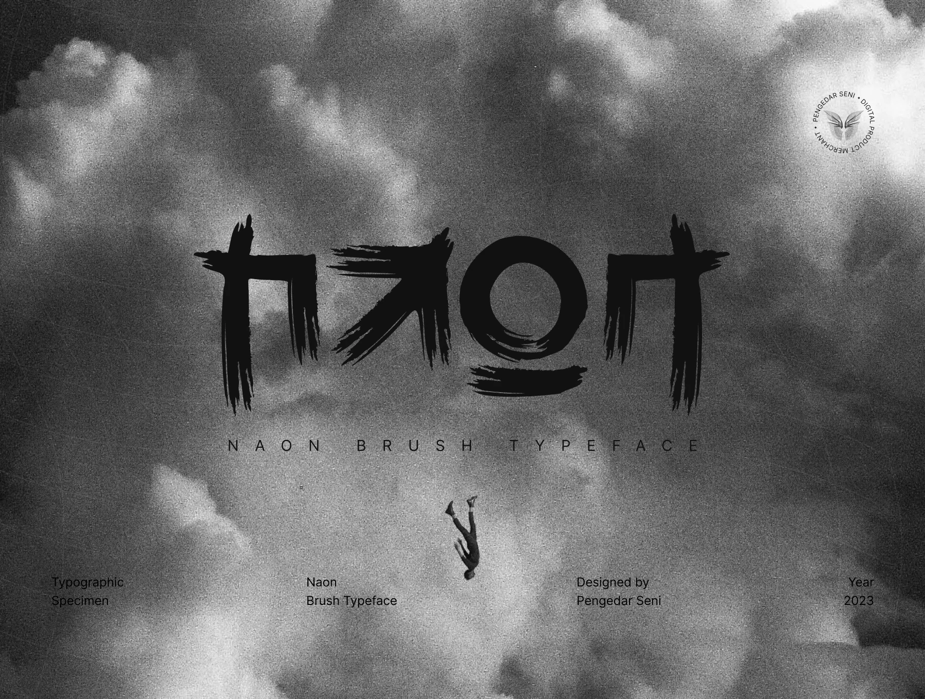 Naon Brush Typeface