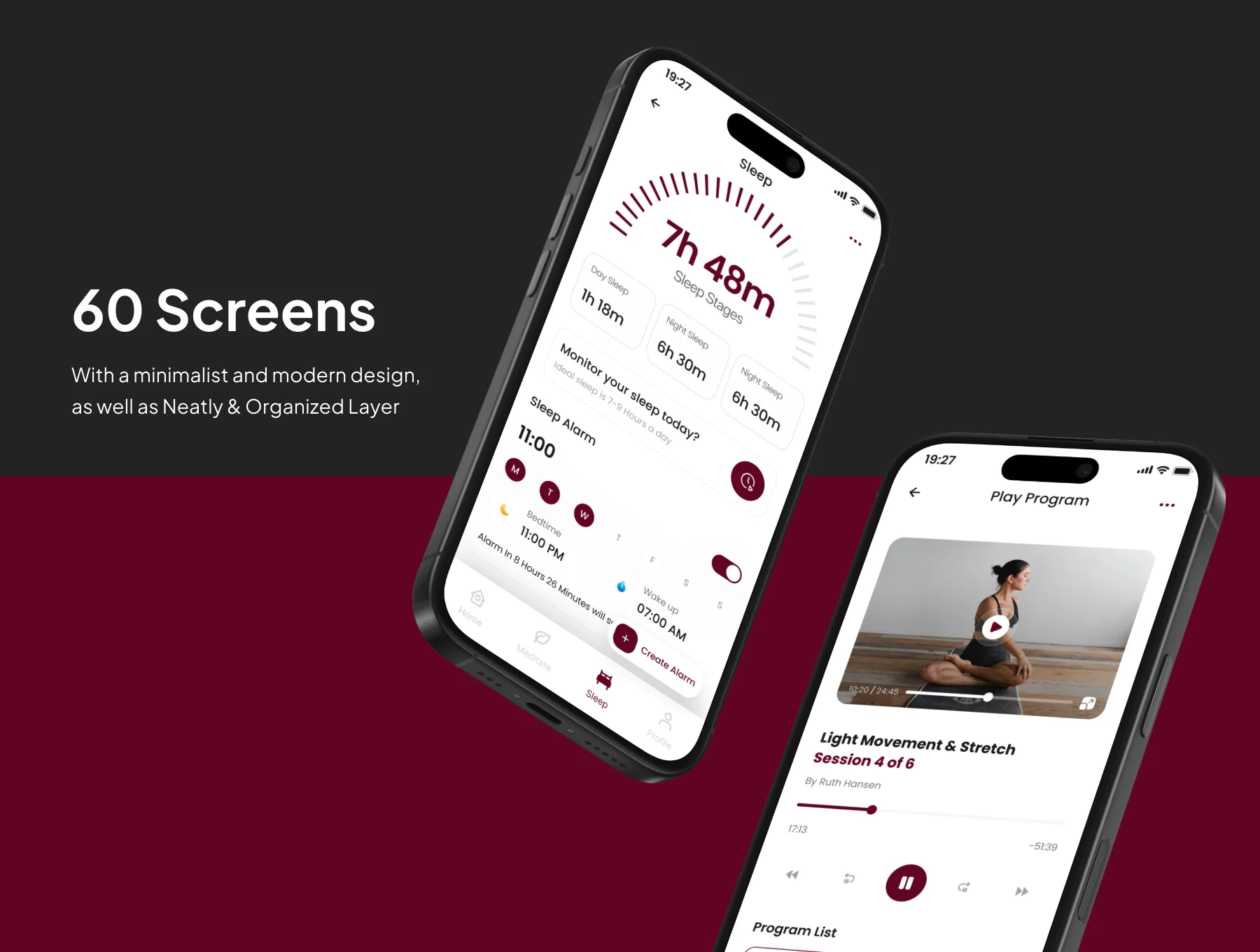 Napify - Sleep Sounds & Meditation App Ui Kits 3