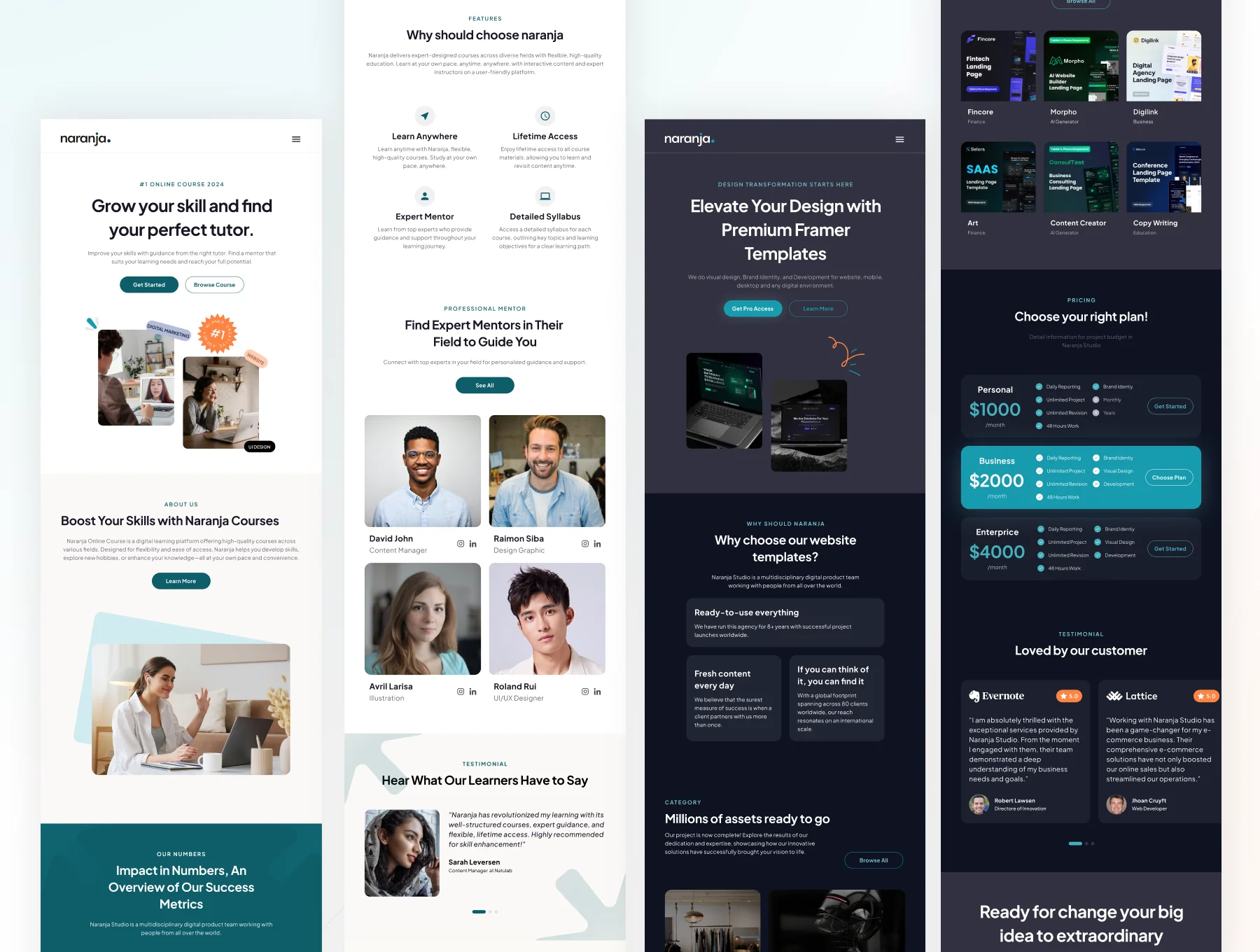 Naranja - Multipurpose Business Landing Page 9