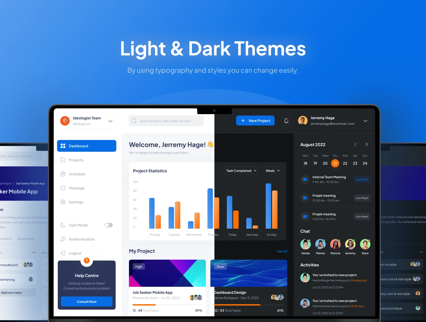 Nask - Project Management Dashboard 4