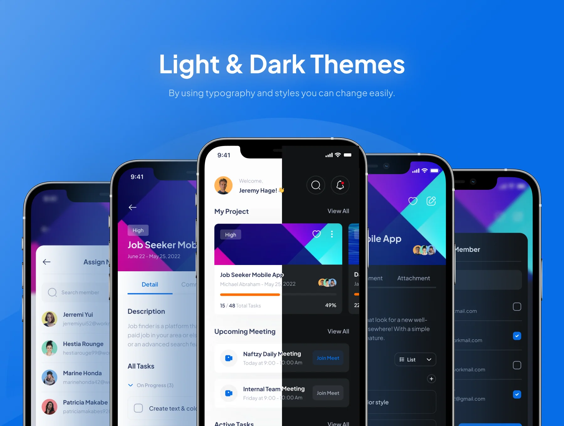 Nask - Project Management Mobile App 4