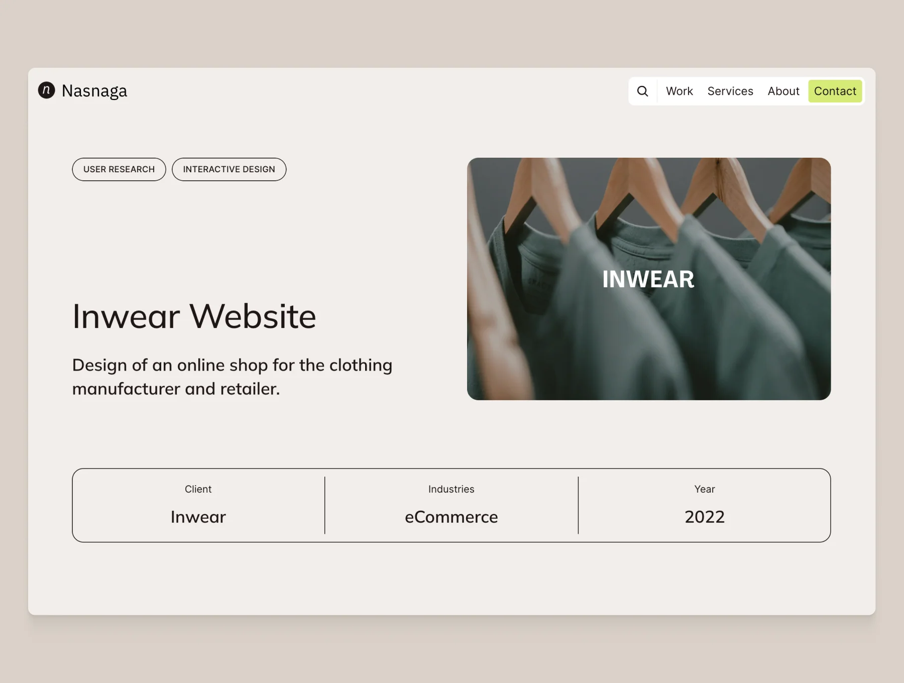 Nasnaga — Digital Studio Website Template 3