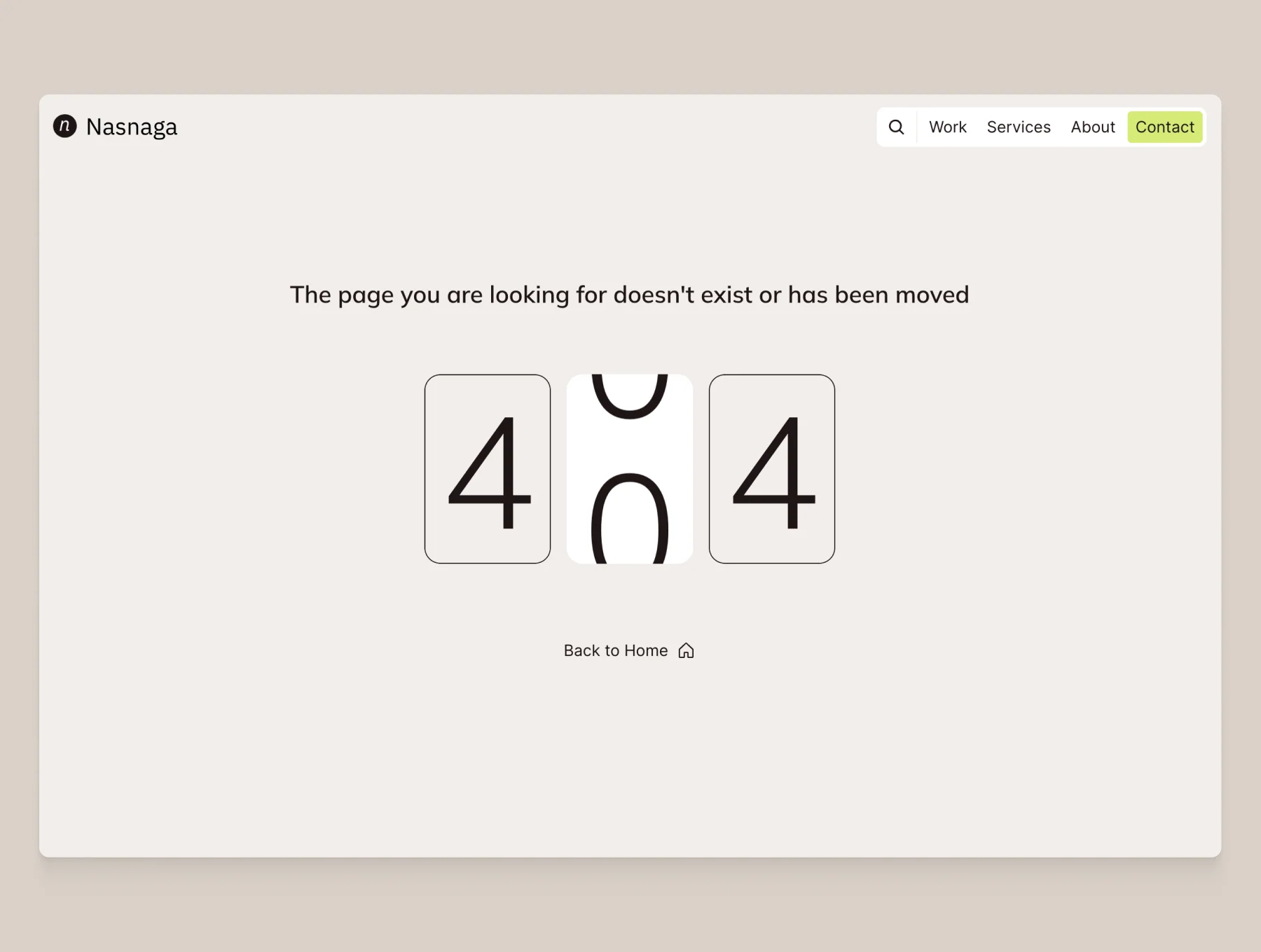 Nasnaga — Digital Studio Website Template 8