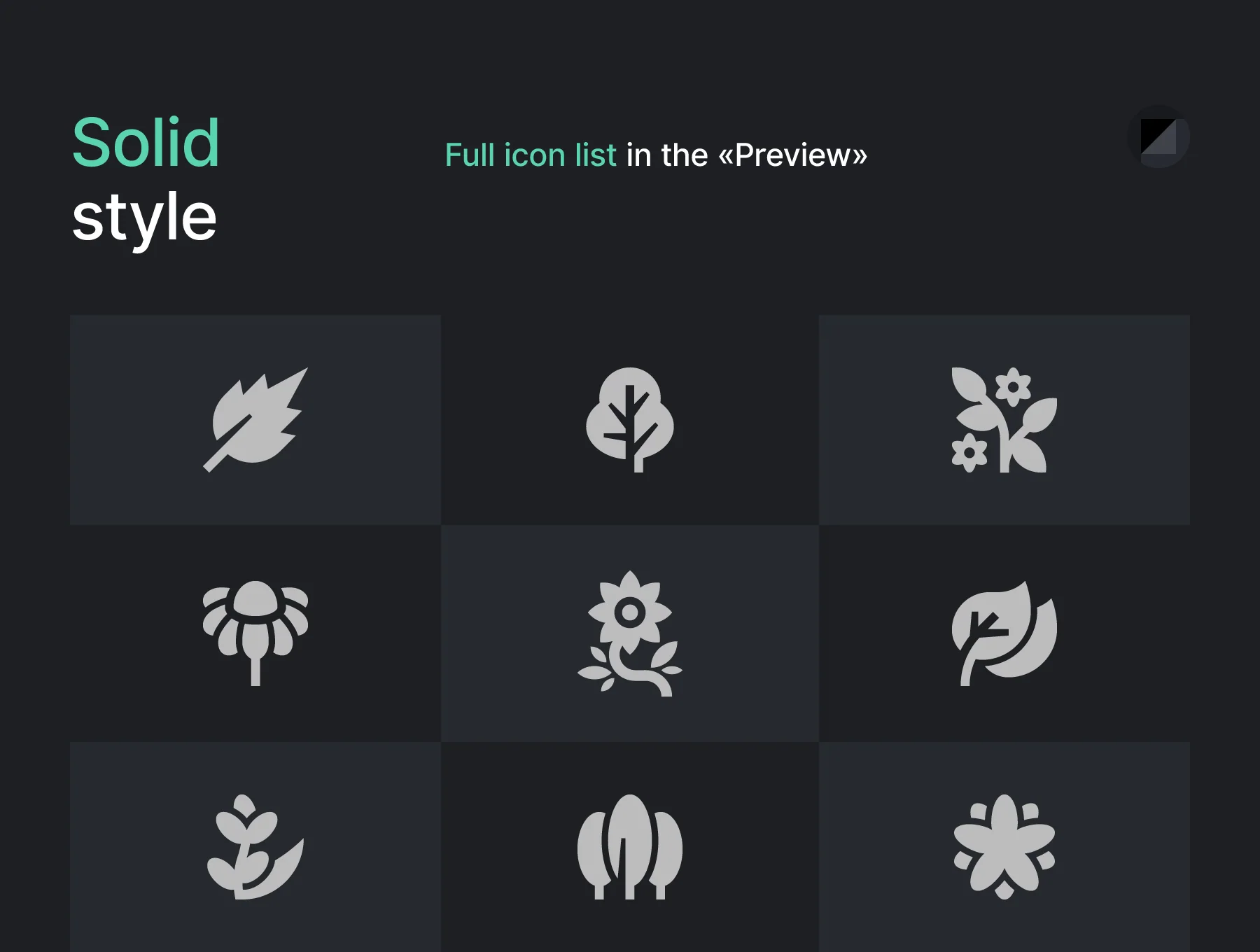 Nature Icons 5