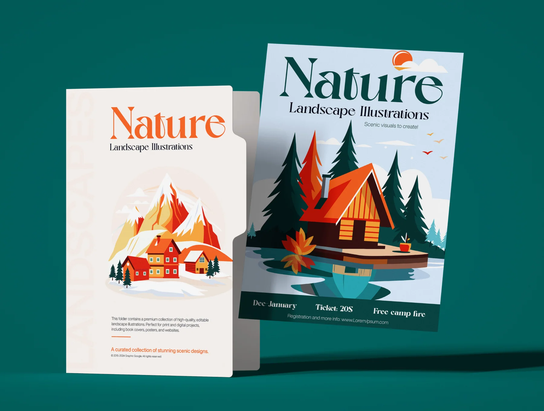 Nature Landscape Illustrations 3