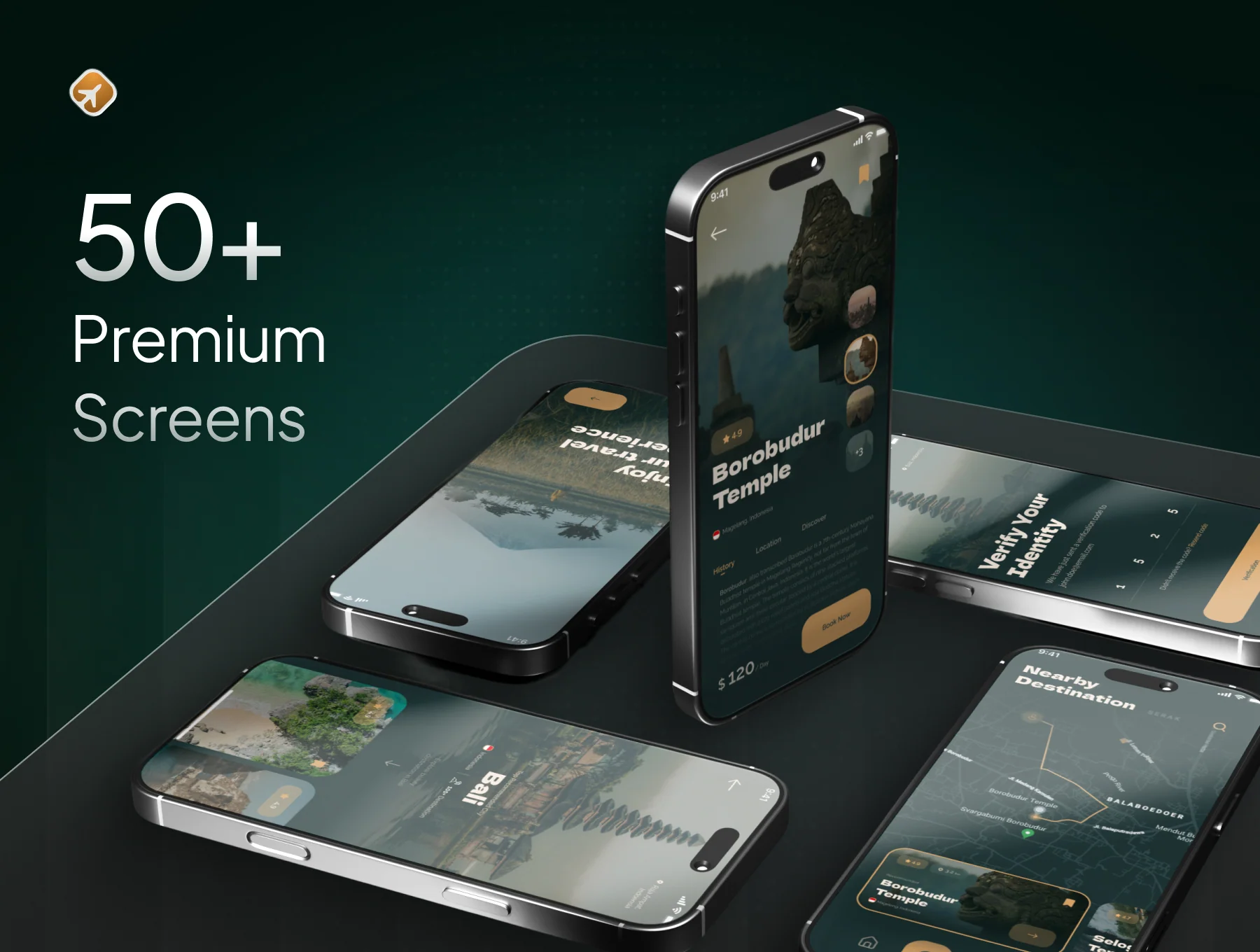 Navel - Nature Travel Booking App UI Kit 2