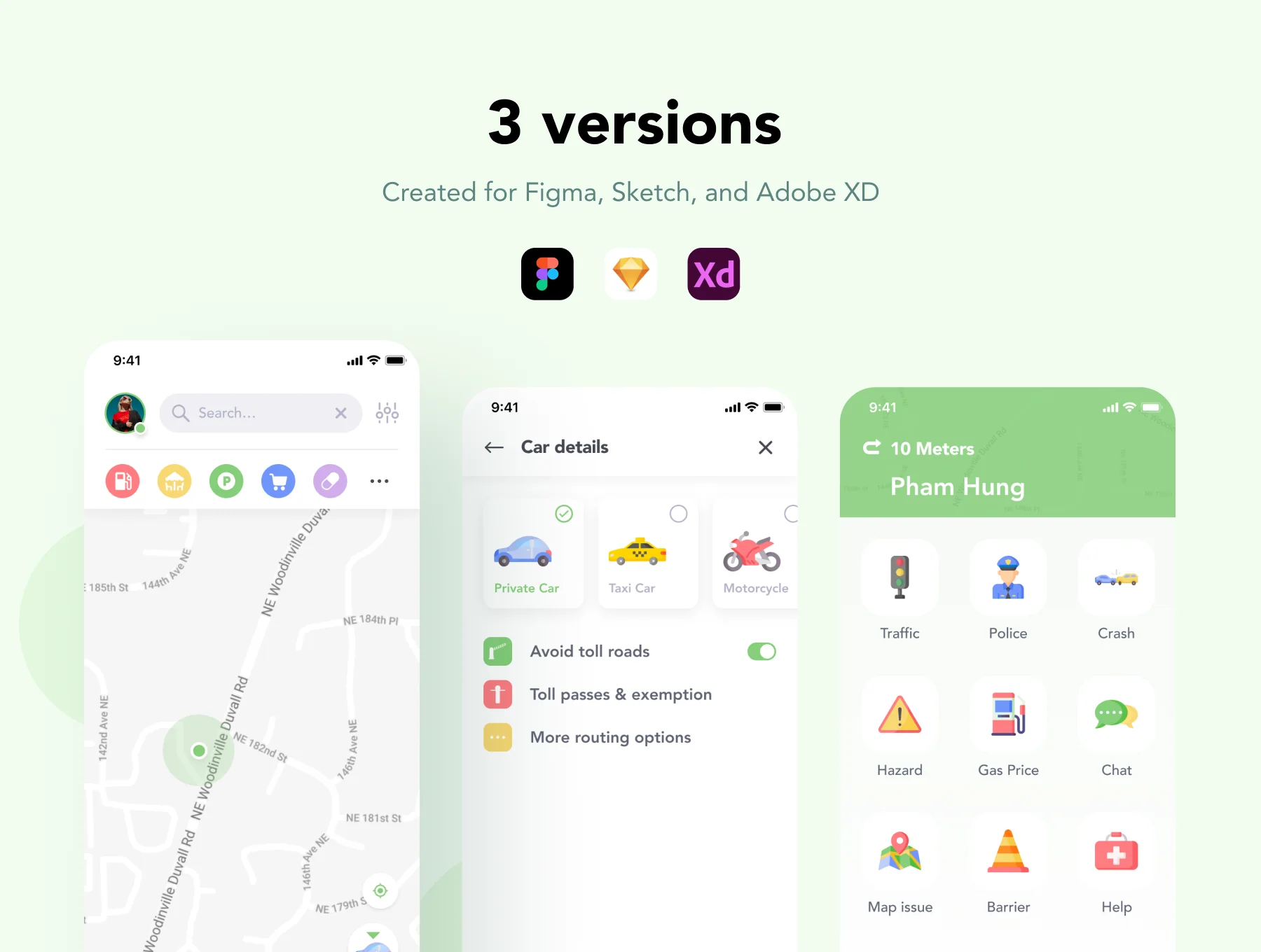 NavGo - Navigation App UI Kit 5