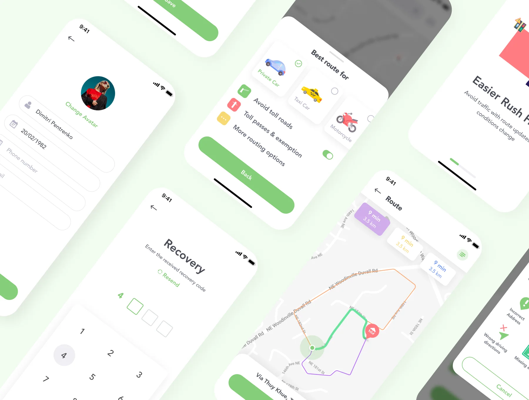 NavGo - Navigation App UI Kit 7