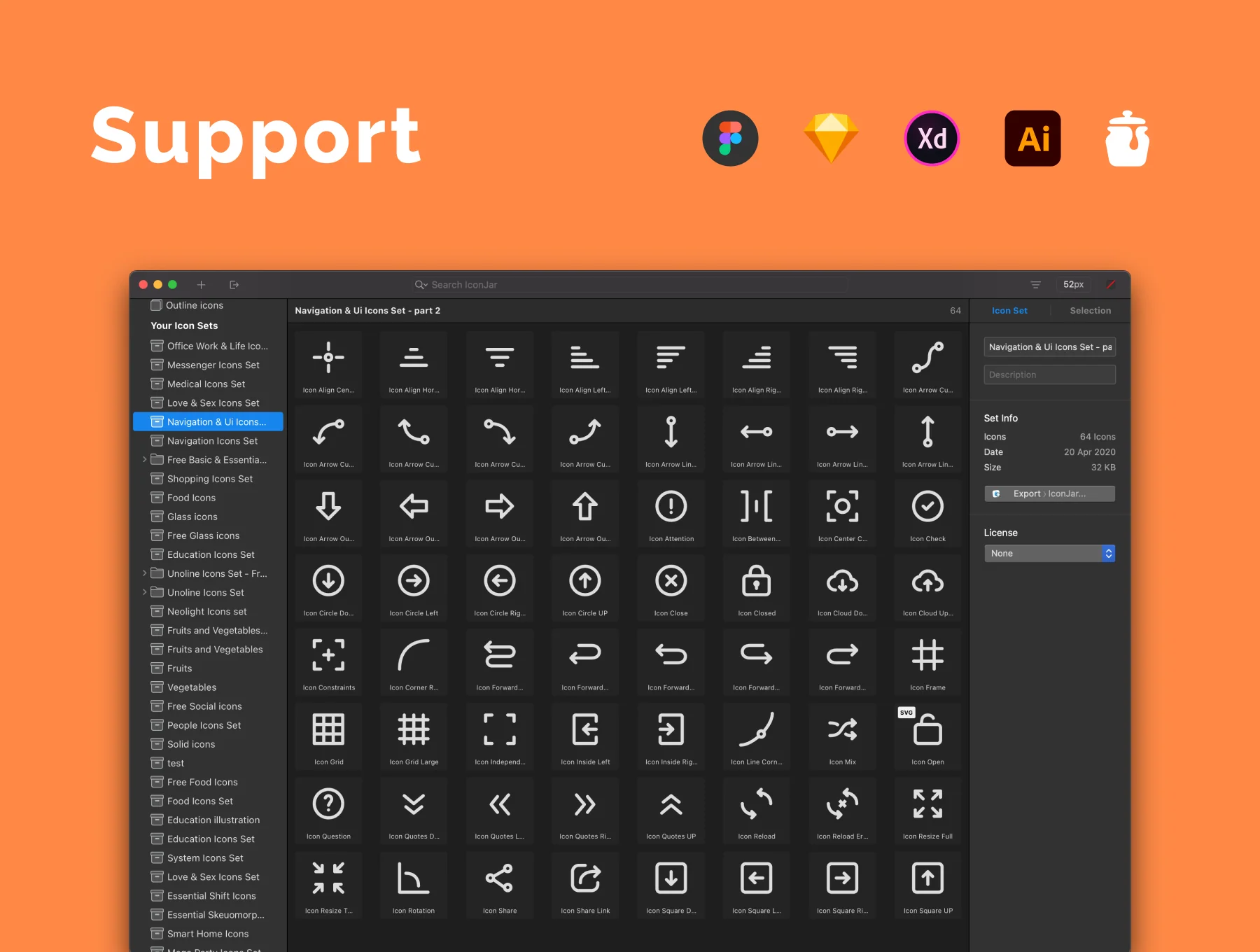 Navigation & Ui Icons Set - part II 4
