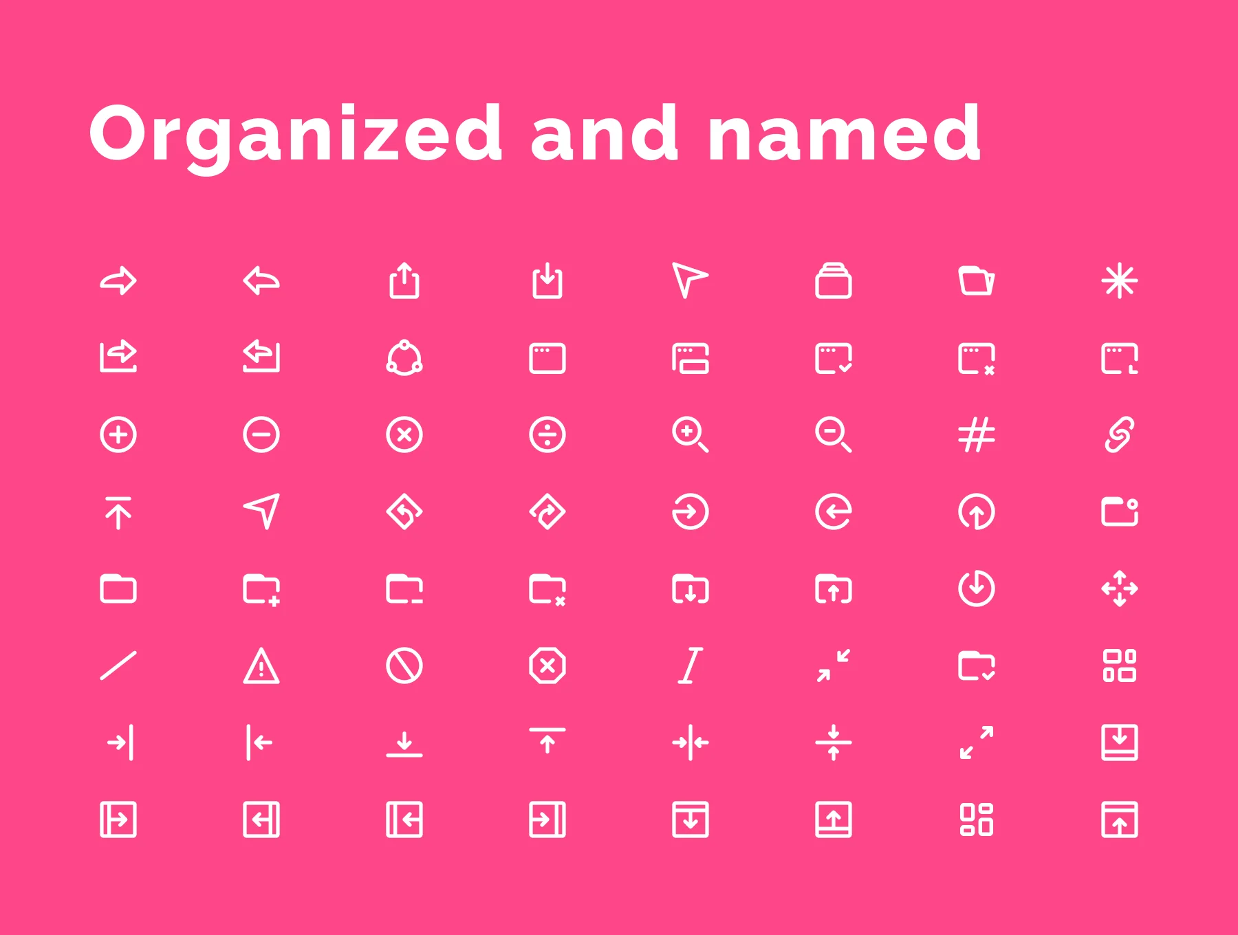 Navigation & Ui Icons Set 4