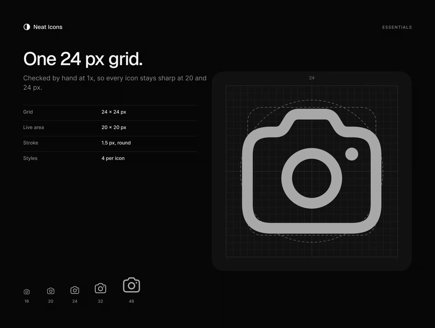 Neat Icons Essentials - 400 Figma Icons in 4 Styles 5