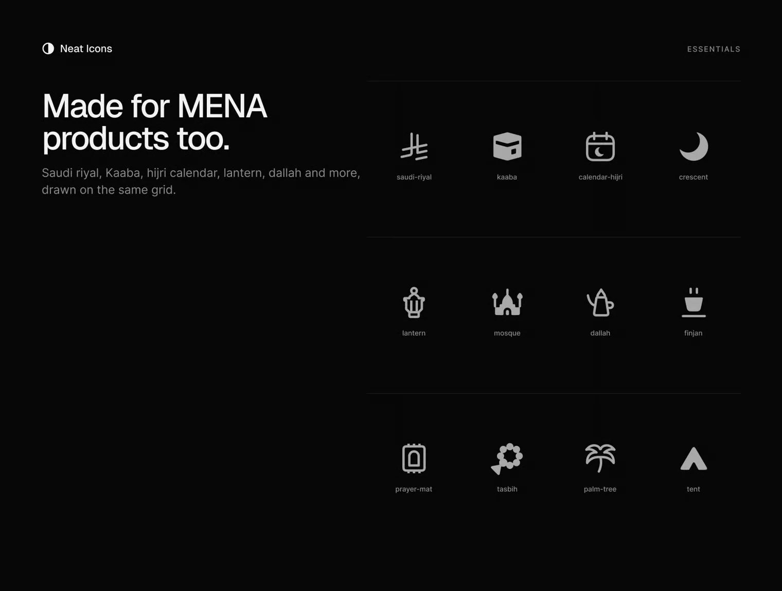 Neat Icons Essentials - 400 Figma Icons in 4 Styles 6