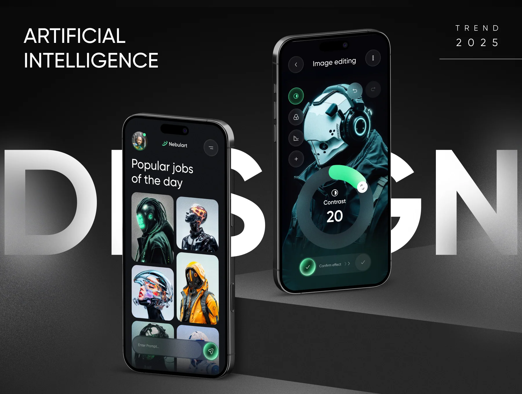 Nebulart - AI Art Generator App & Landing Page 4