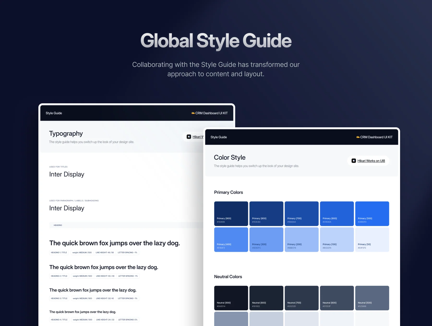 Nectra - CRM Dashboard UI KIT 4