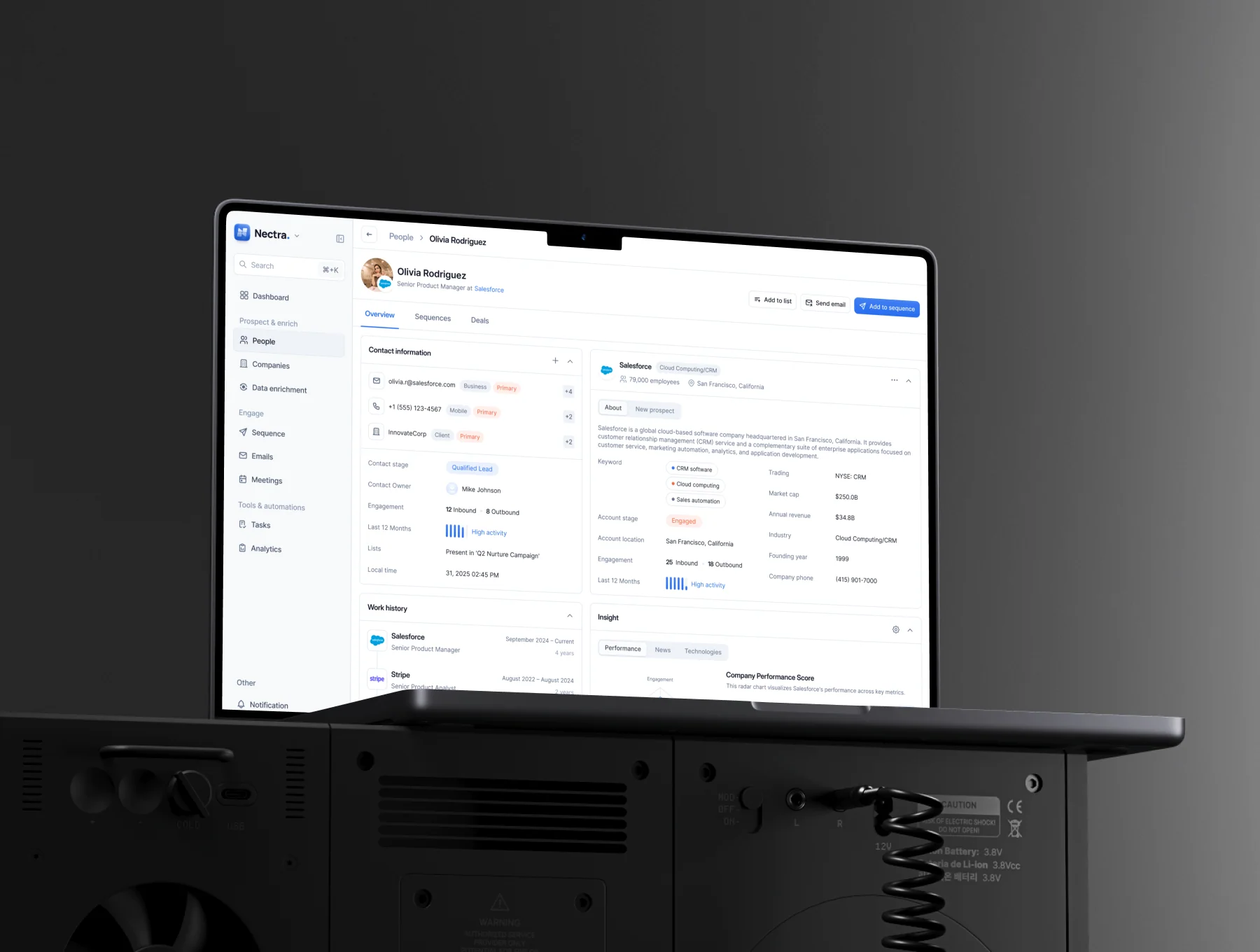 Nectra - CRM Dashboard UI KIT 7