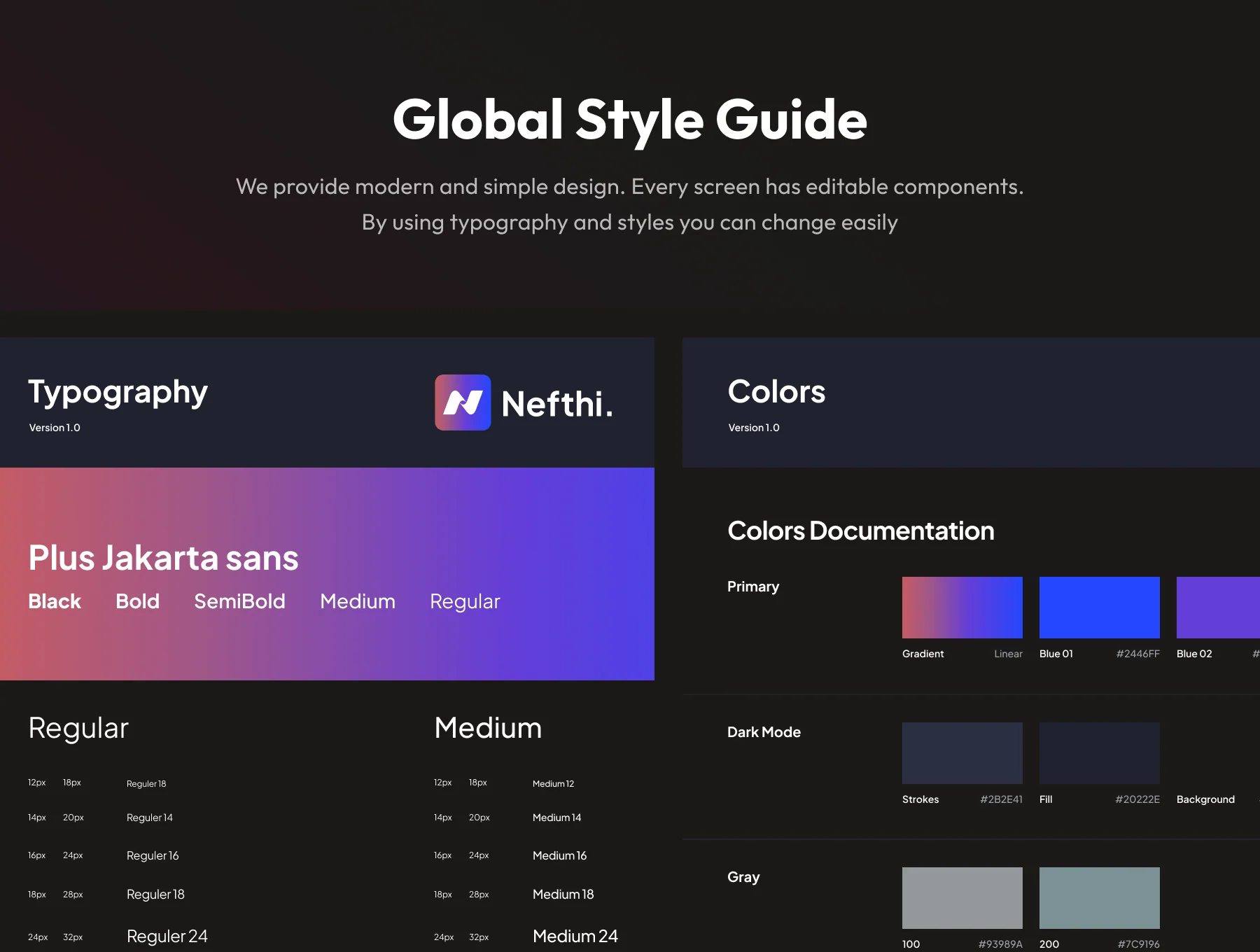 Nefthi - NFT Website UI Kit 3