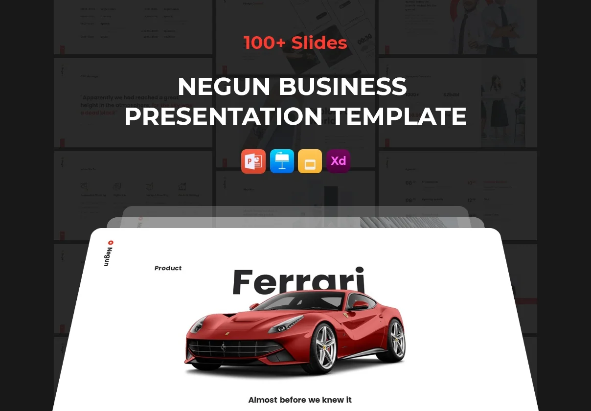 Negun - Smooth Animated Template