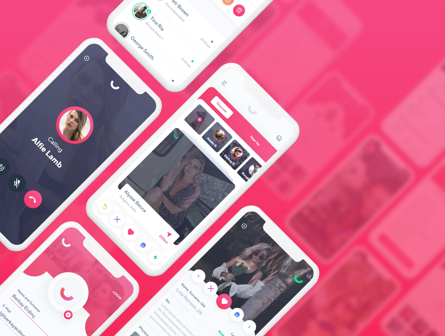 Nema Dating App UI Kit