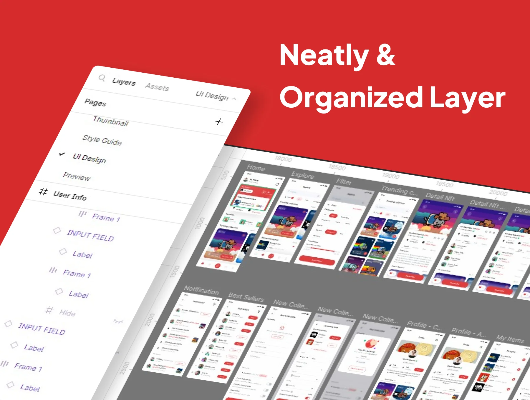 Nemesis - NFT Market Collection Apps UI Kits 3