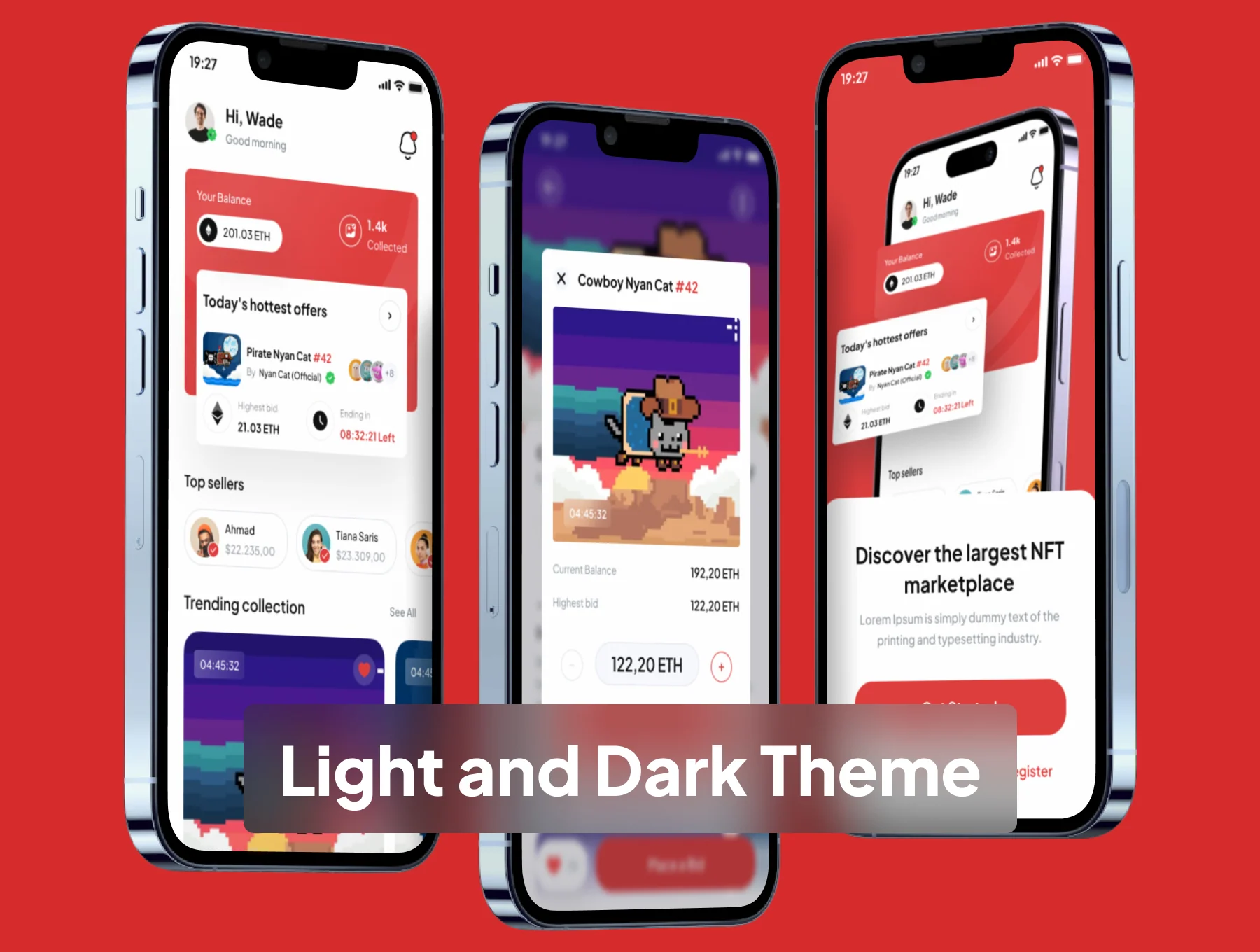 Nemesis - NFT Market Collection Apps UI Kits 5