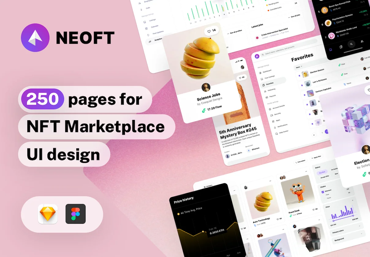 NeoFT - UI kit for NFT Marketplaces