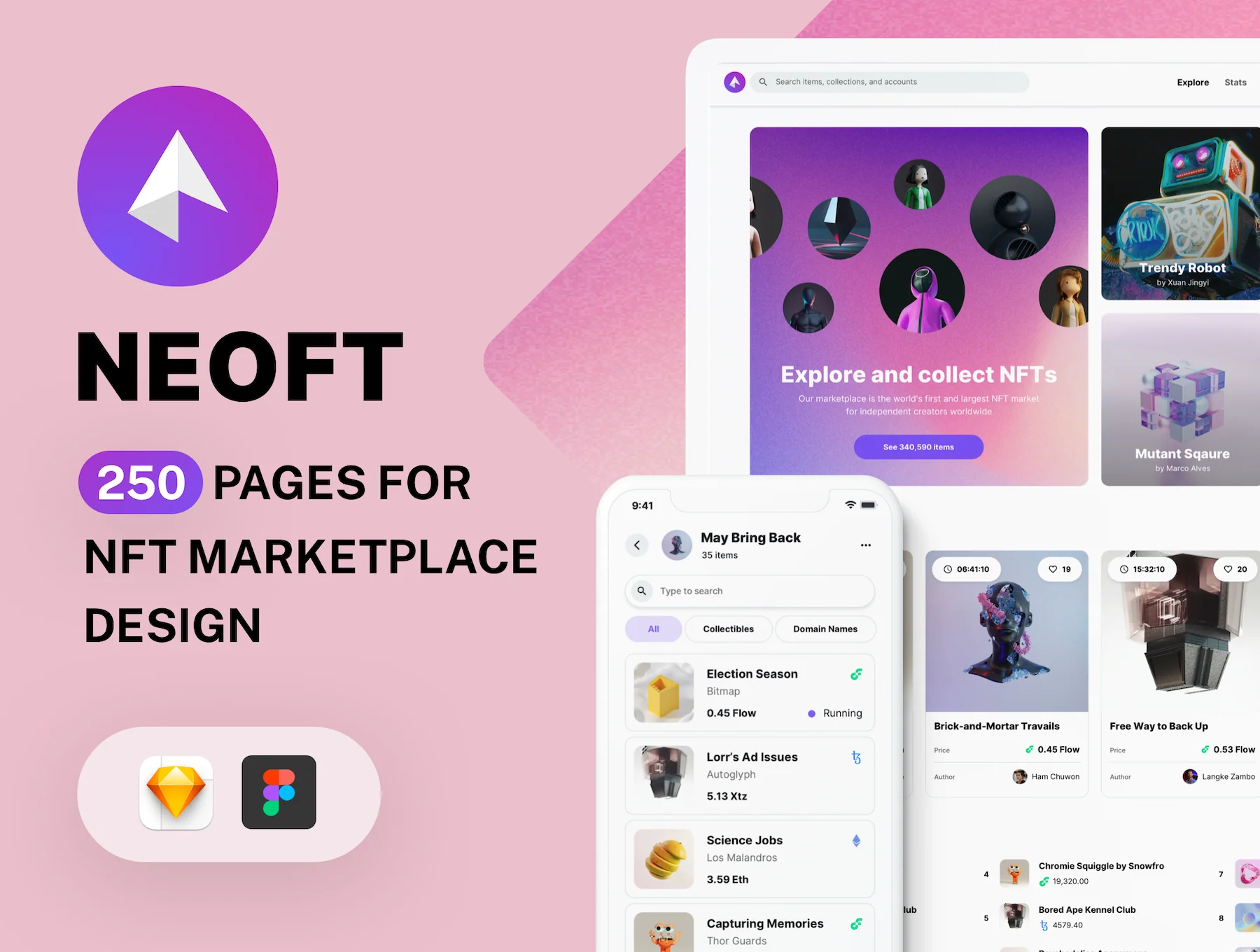 NeoFT - UI kit for NFT Marketplaces