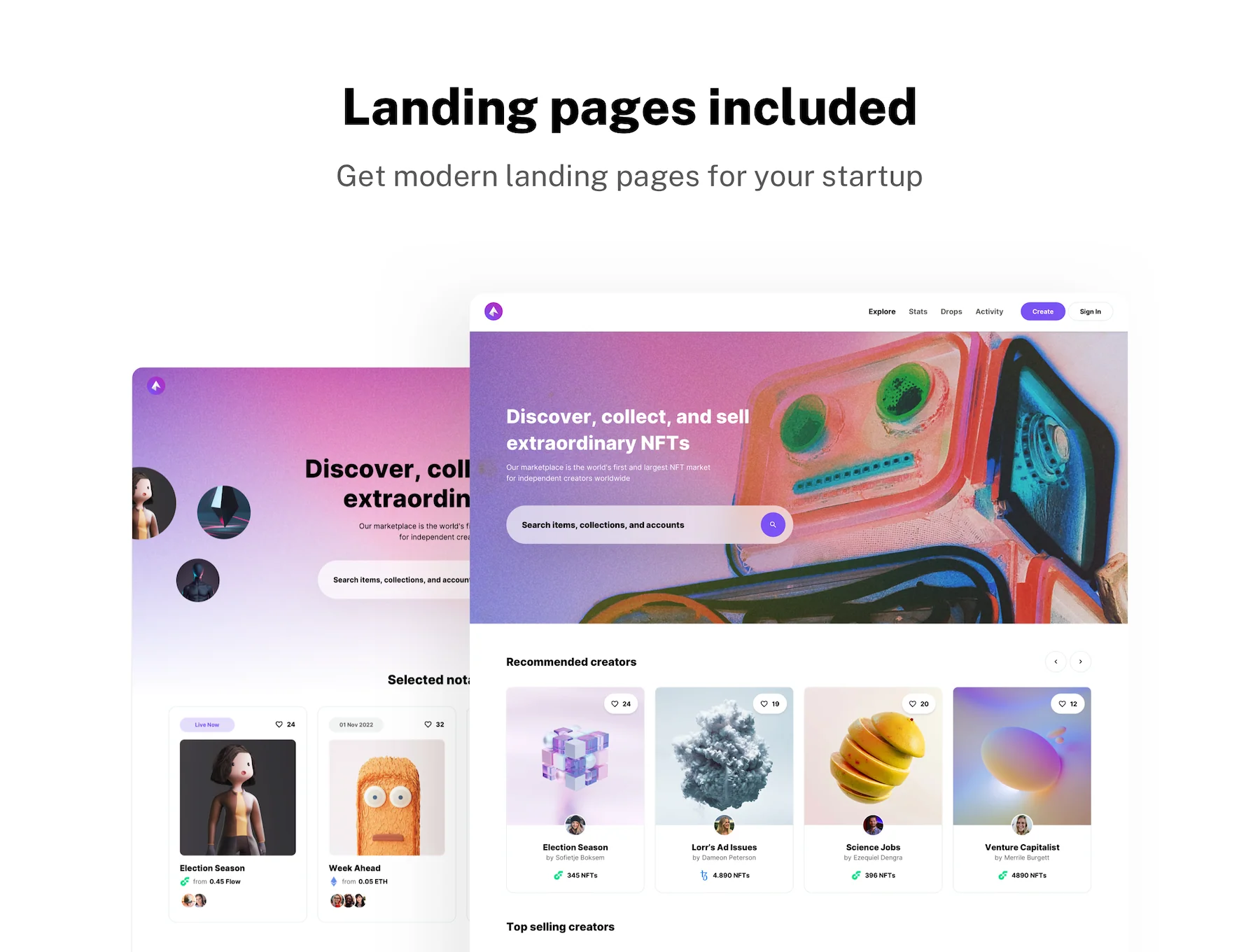NeoFT - UI kit for NFT Marketplaces 7