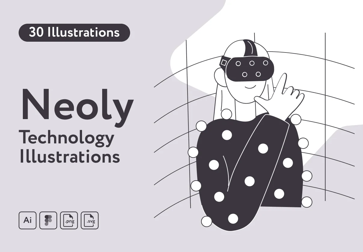 Neoly Technology Illustrations