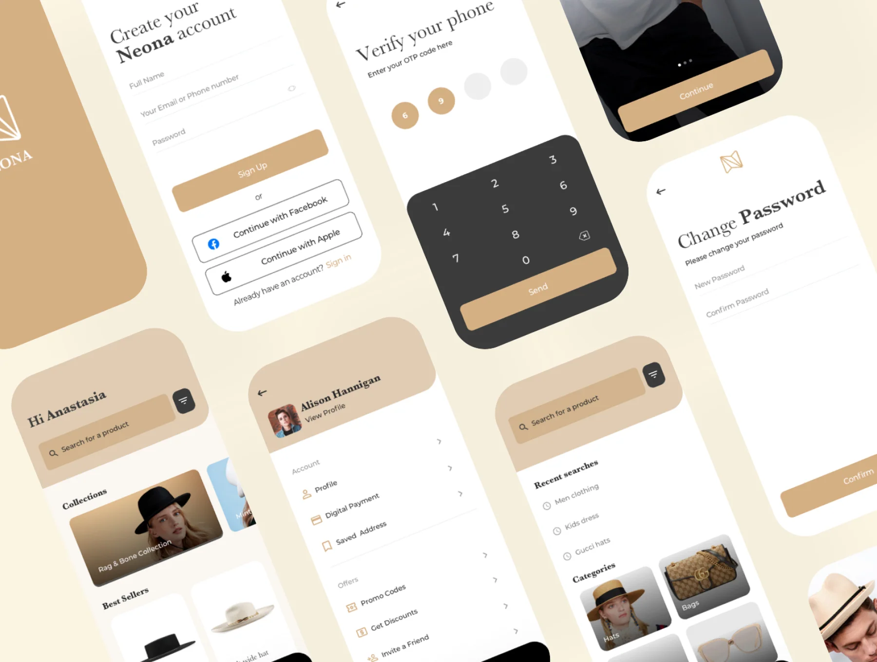 Neona E-Commerce Fashion App UI Kit 3