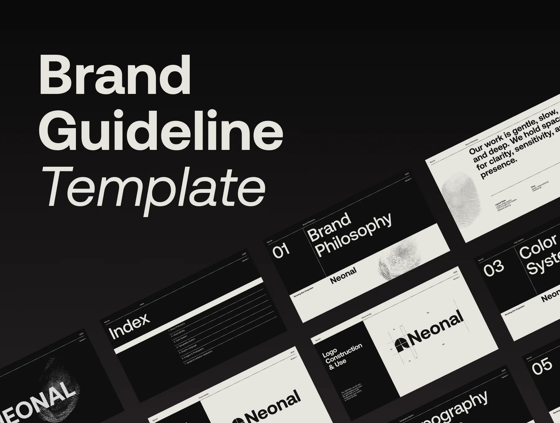 Neonal - Brand Identity System