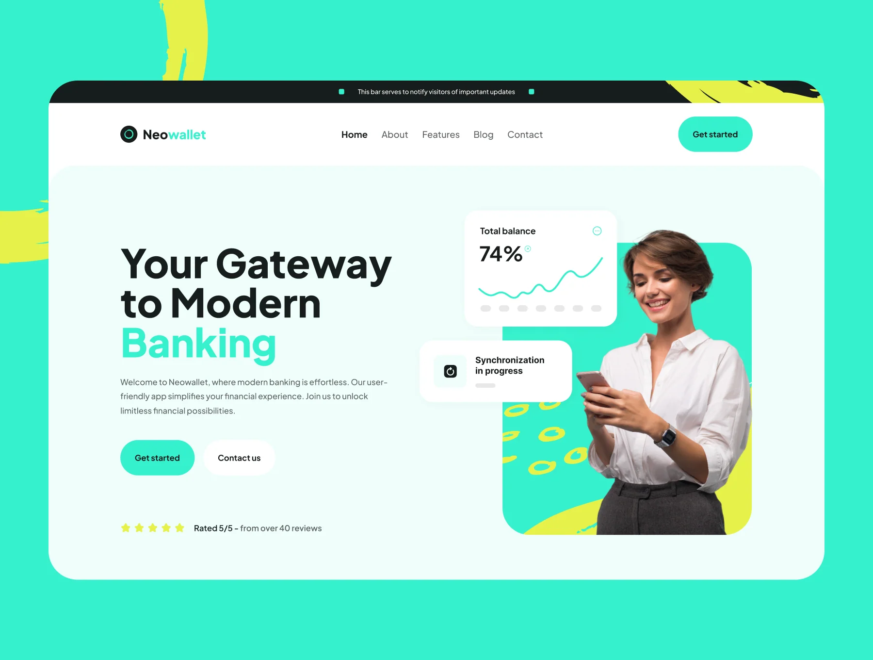 Neowallet — Startup Template
