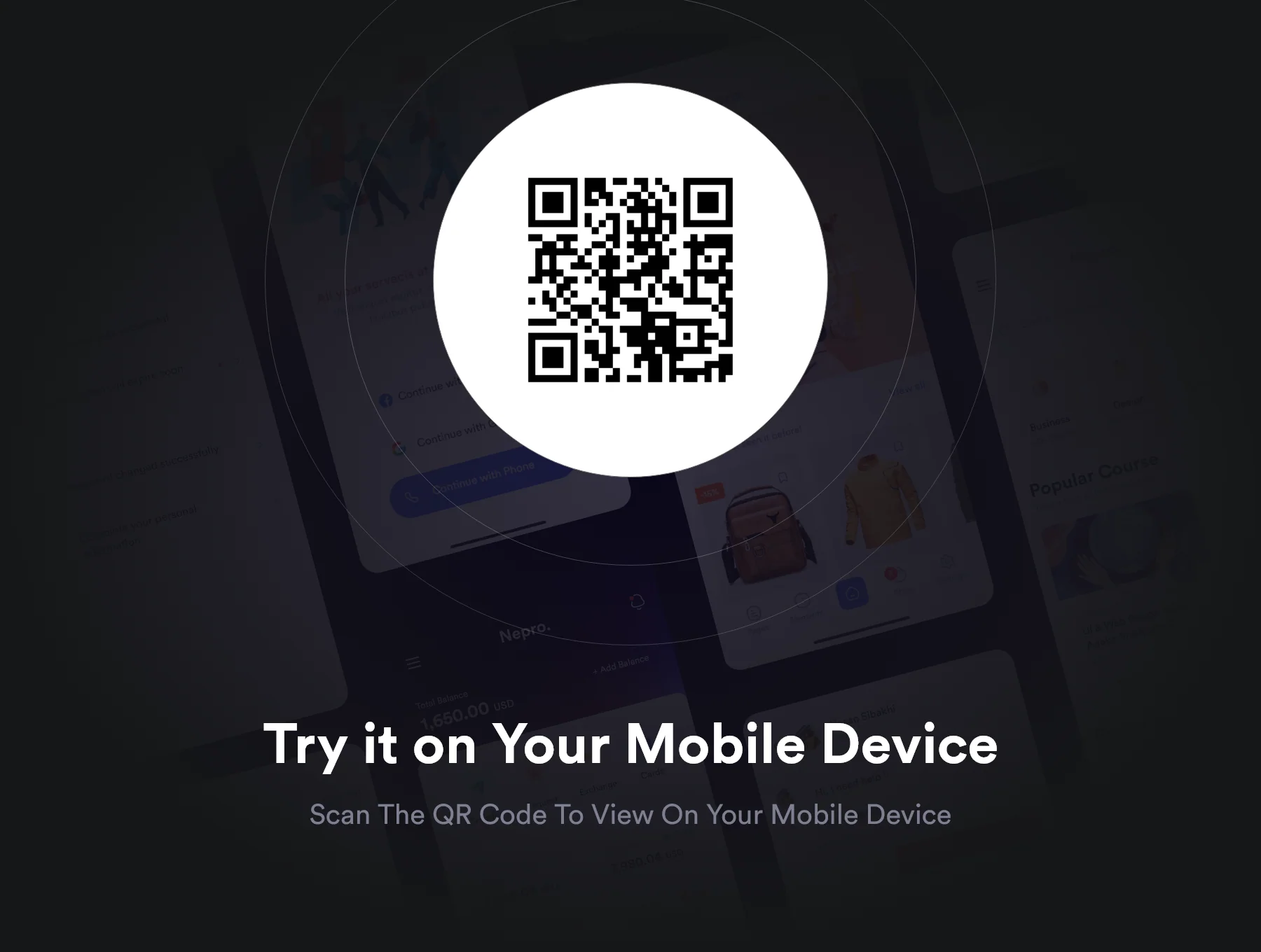 Nepro – Multipurpose Mobile HTML5 Template 🚀 10