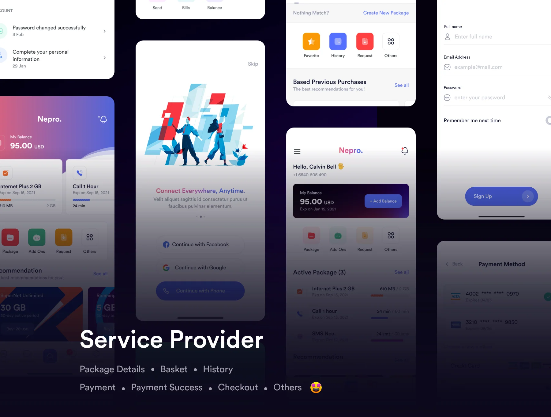 Nepro – Multipurpose Mobile HTML5 Template 🚀 8