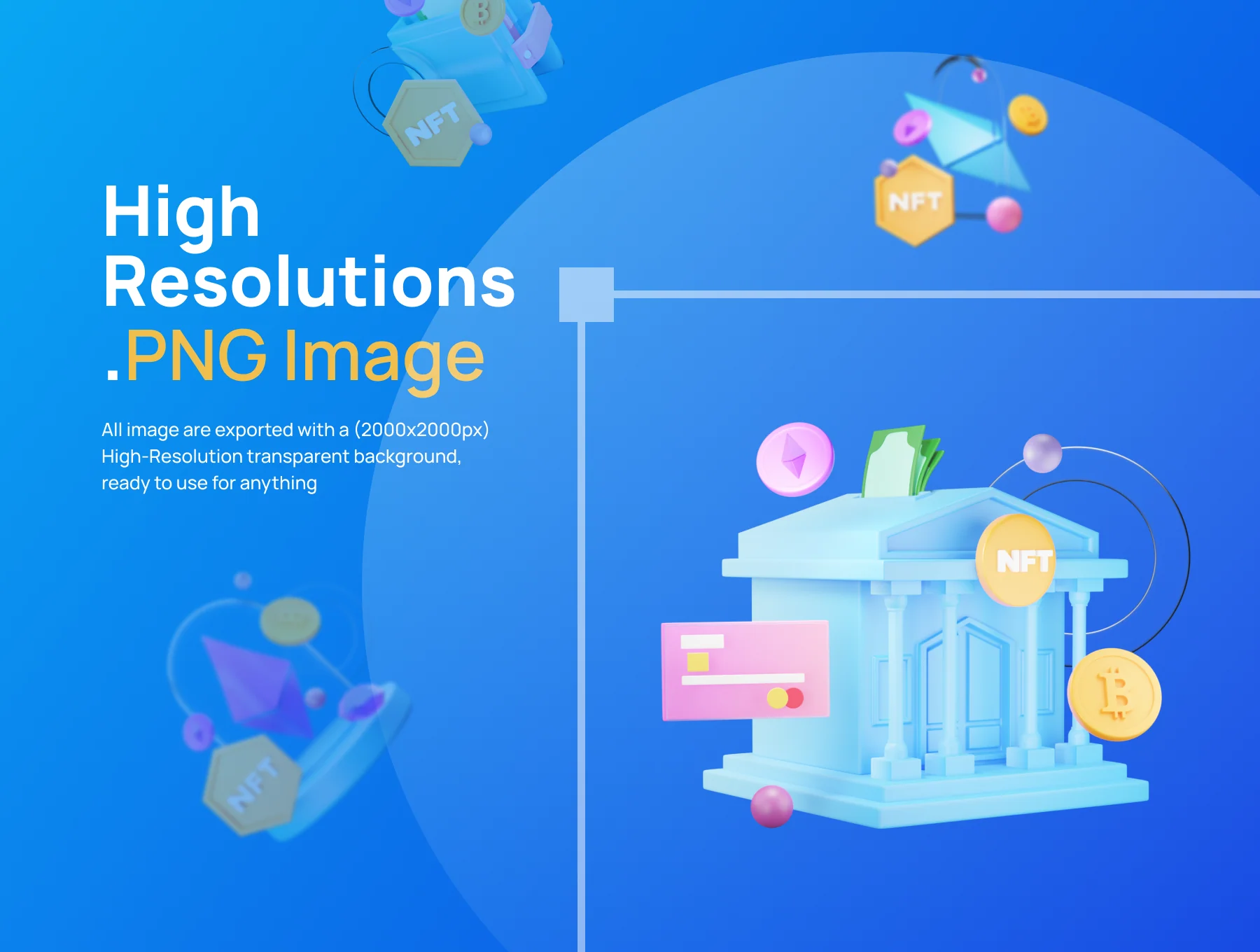 Nepty -  NFT 3D Illustration 5