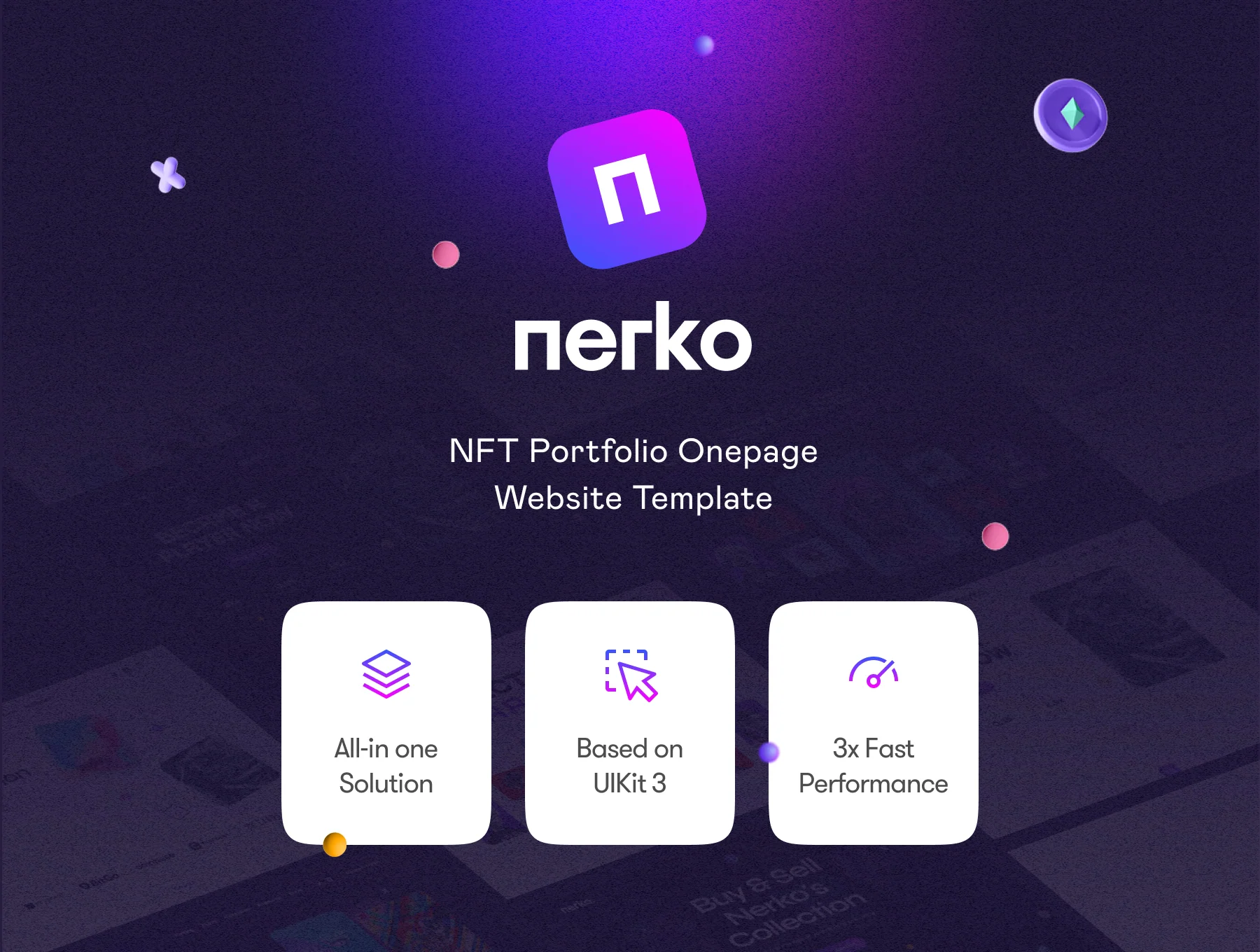 Nerko - NFT Portfolio Landing Page 5