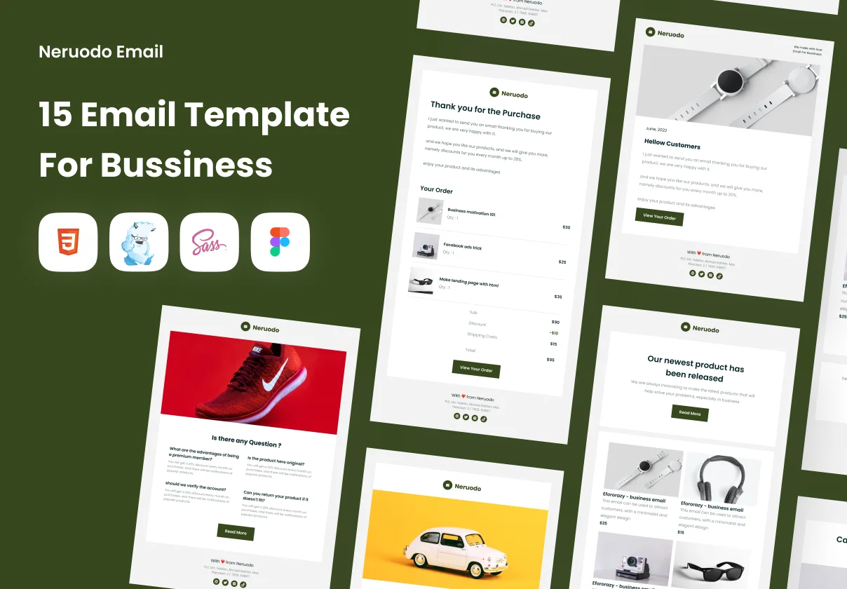 Neruodo - Email Template for Business