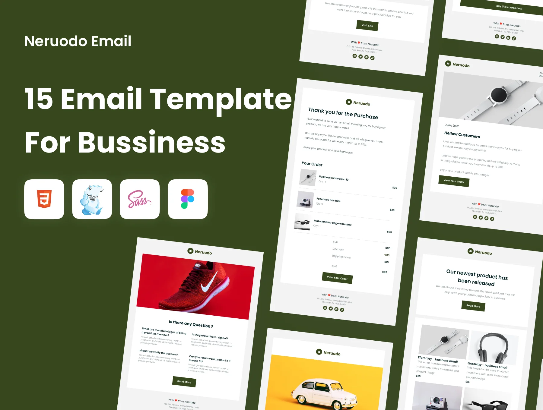 Neruodo - Email Template for Business