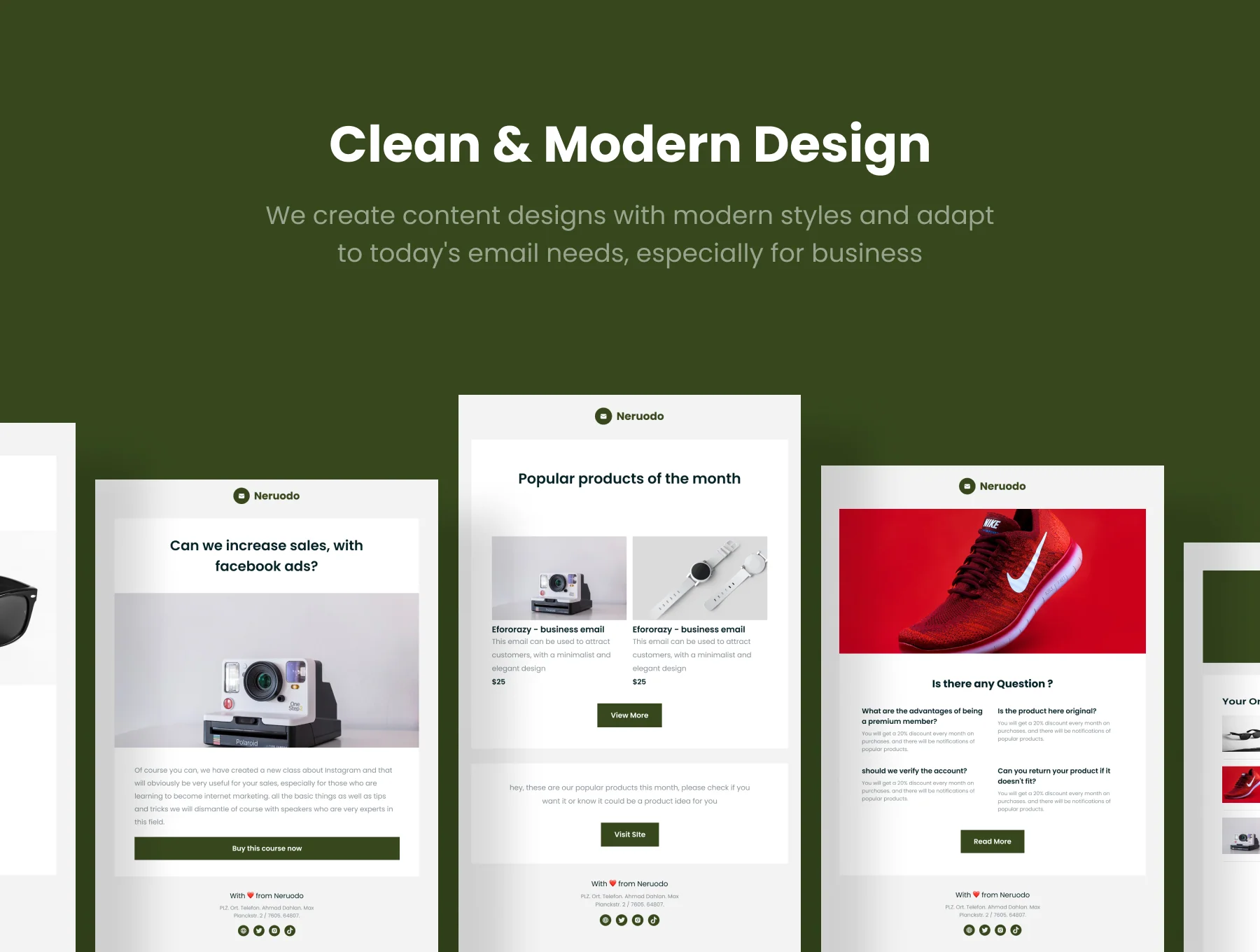 Neruodo - Email Template for Business 2
