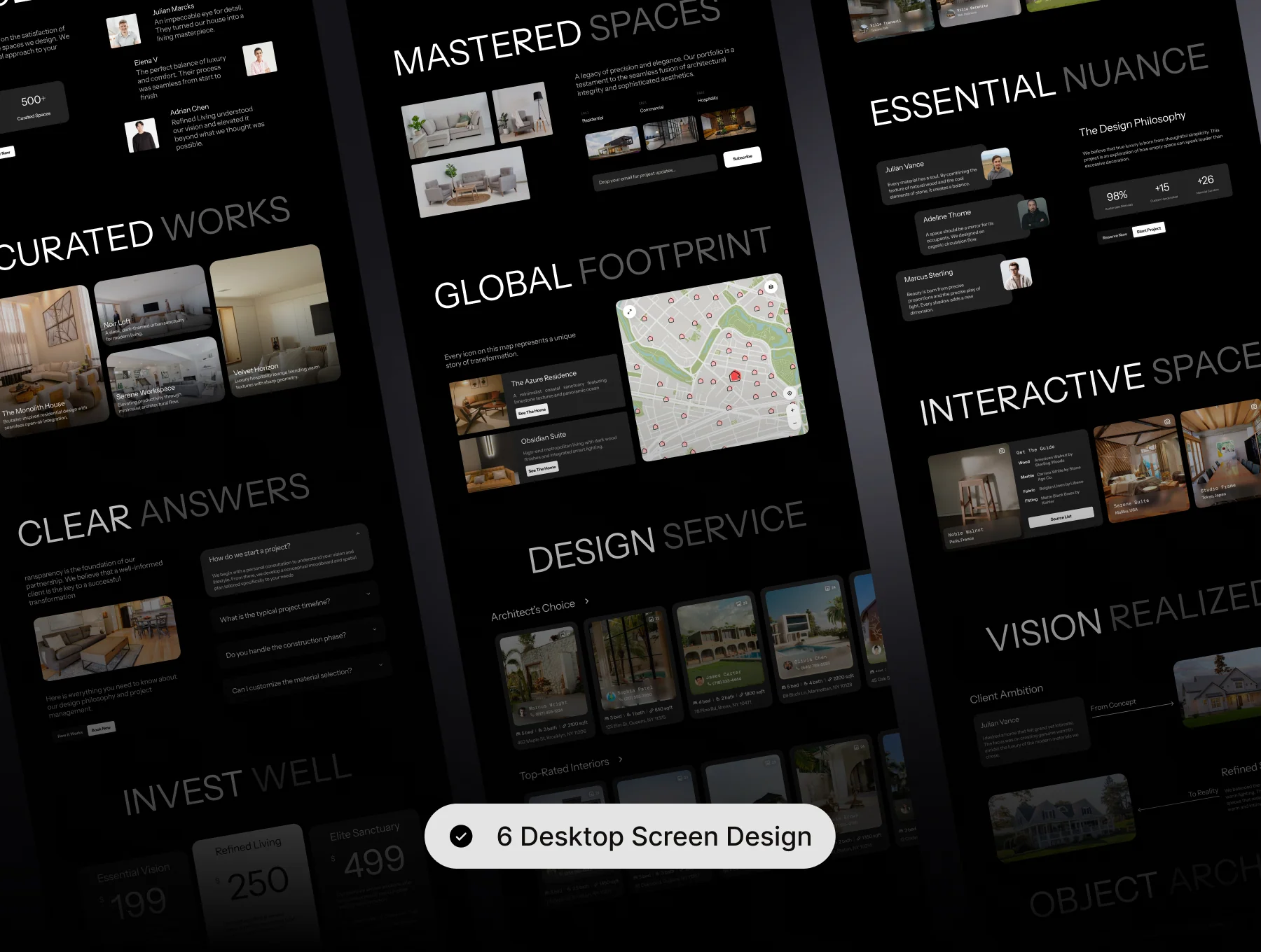 Nest & co - Luxury Architecture & Living Website 5