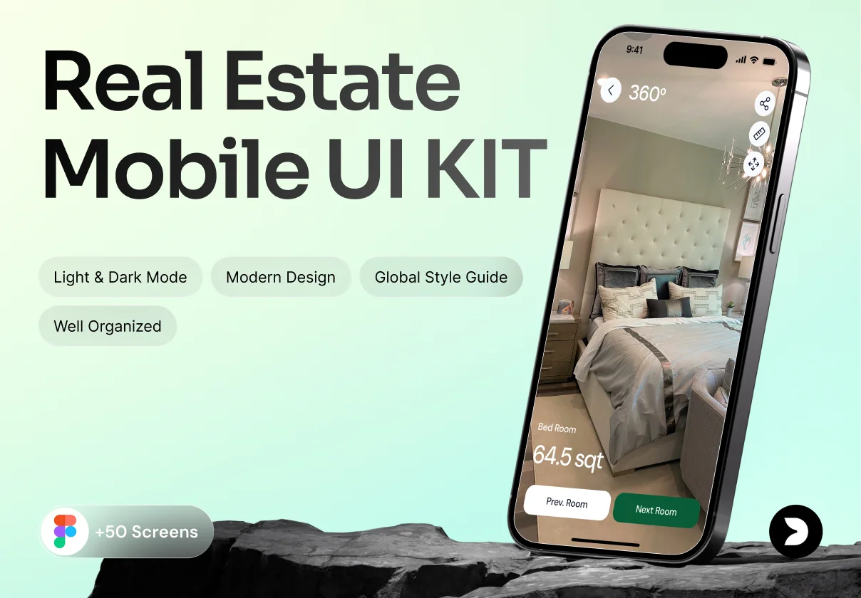 Nestora – Modern Real Estate App UI