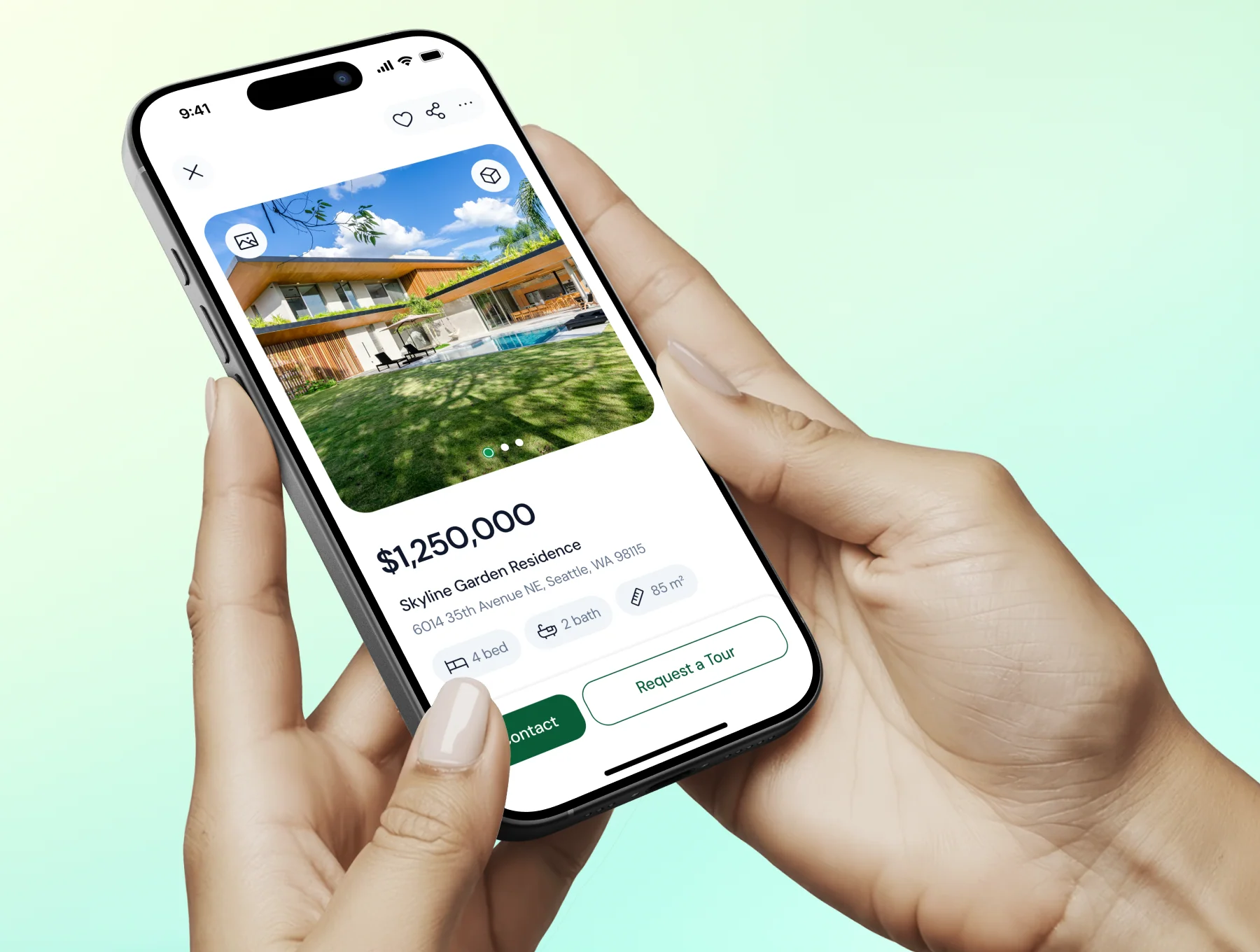 Nestora – Modern Real Estate App UI 7