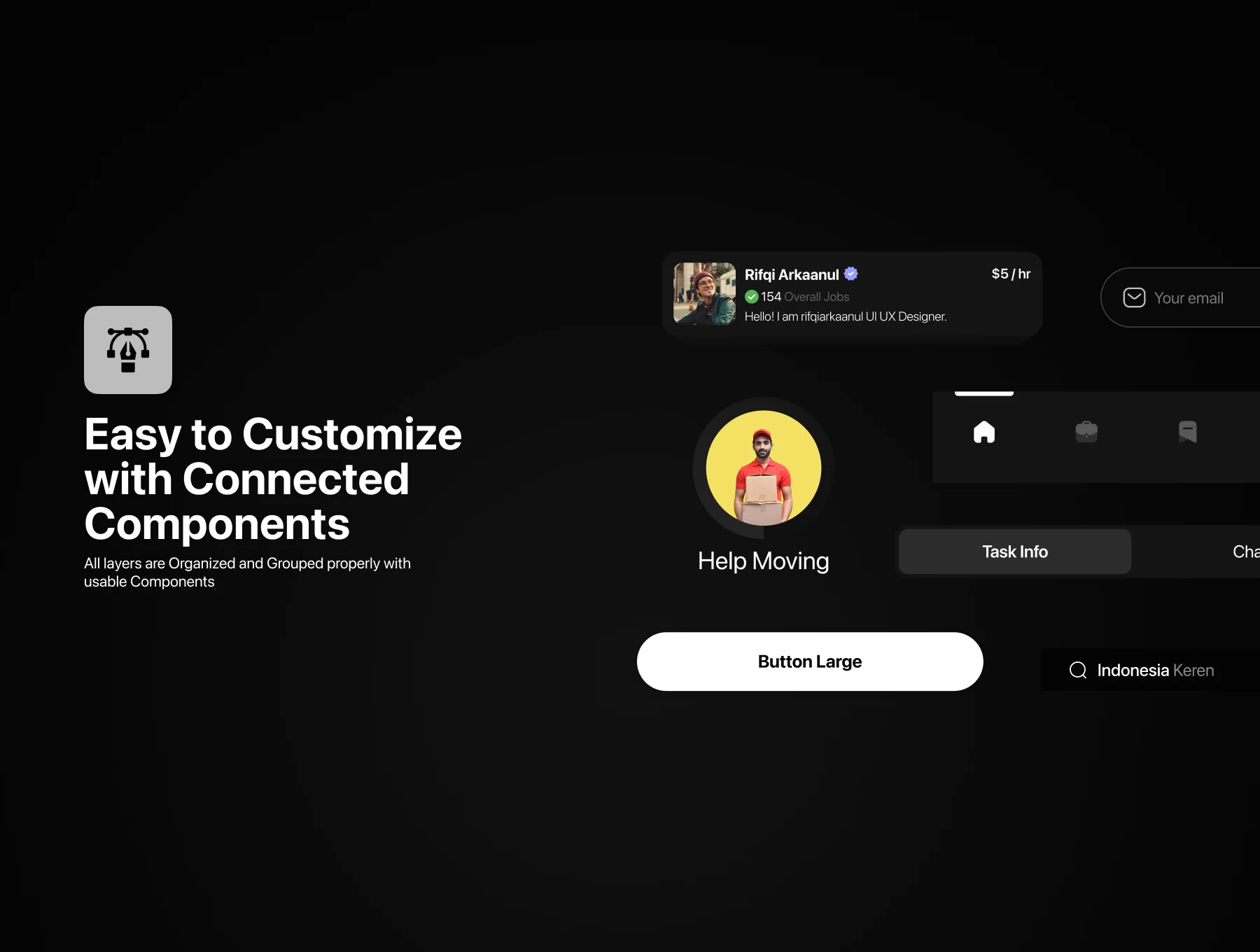 Netizen Freelance UI KIT 3