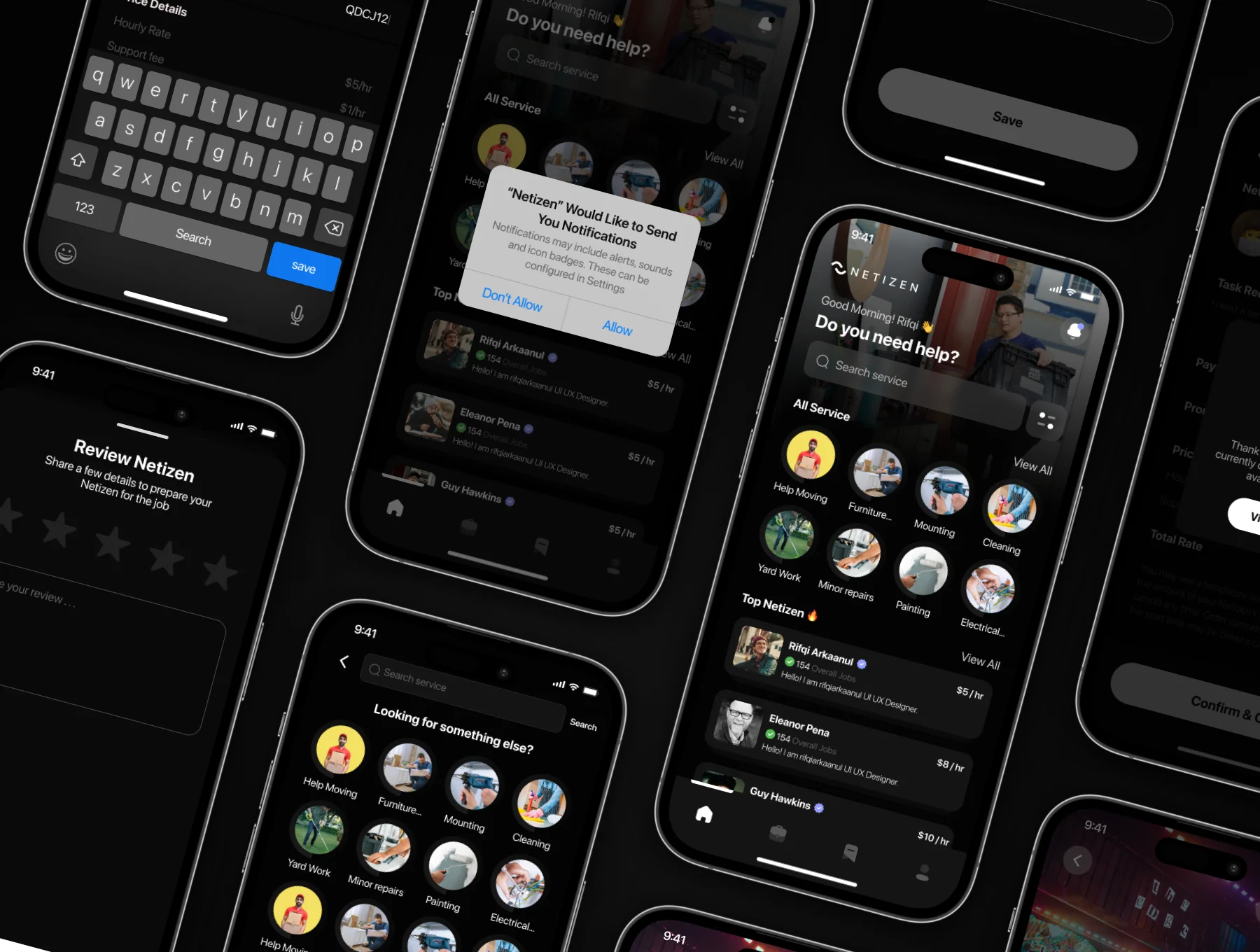 Netizen Freelance UI KIT 5