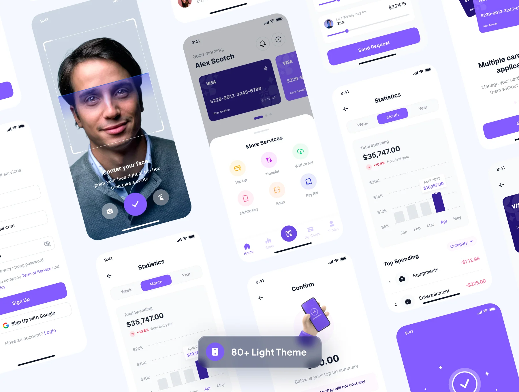 Netpay - Financial & Digital Wallet App UI Kit 5
