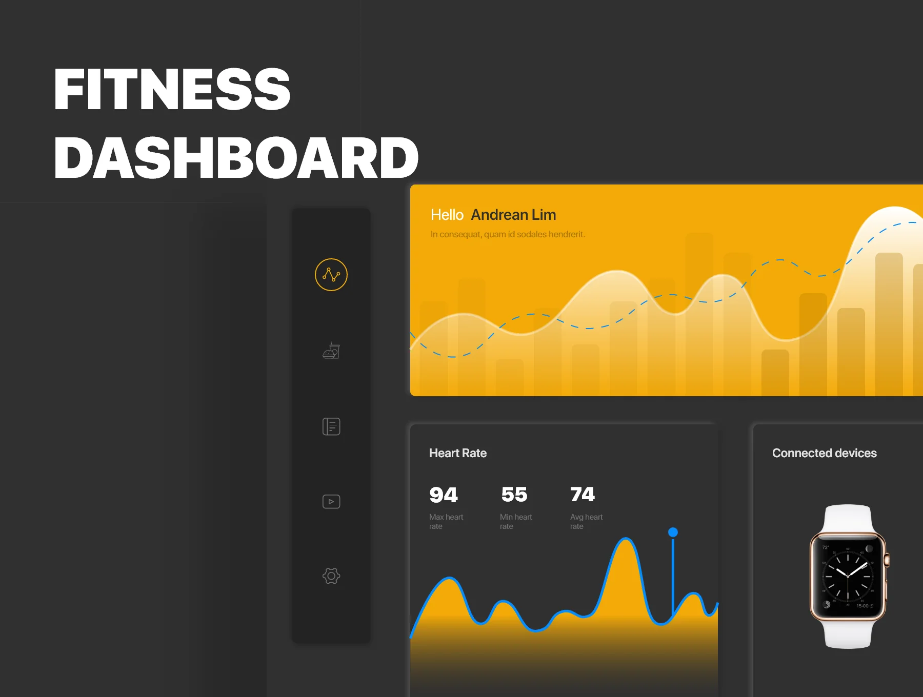 Neumorphic Dashboard UI Kit 6