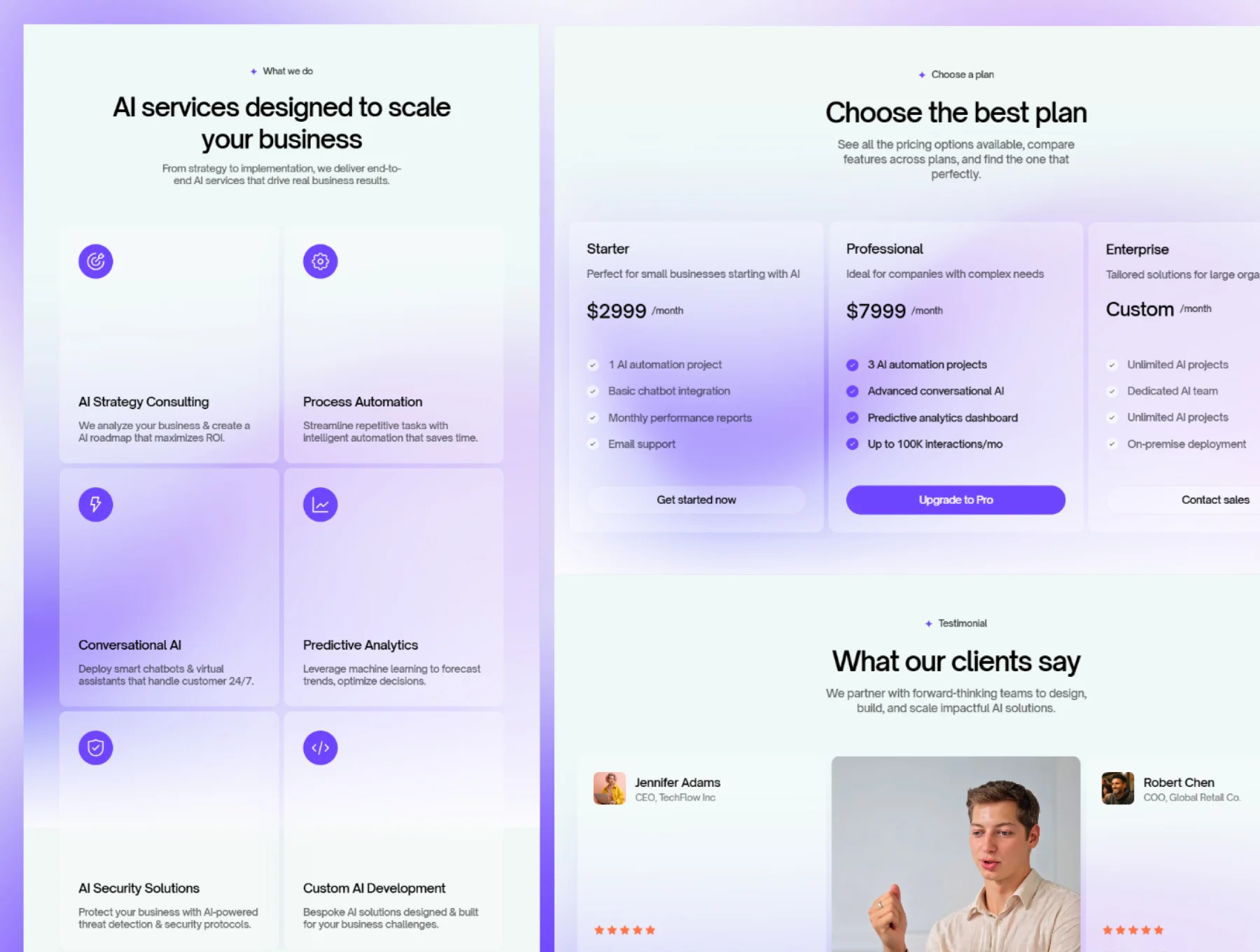 NEUORA — AI Agency & Automation Template 3